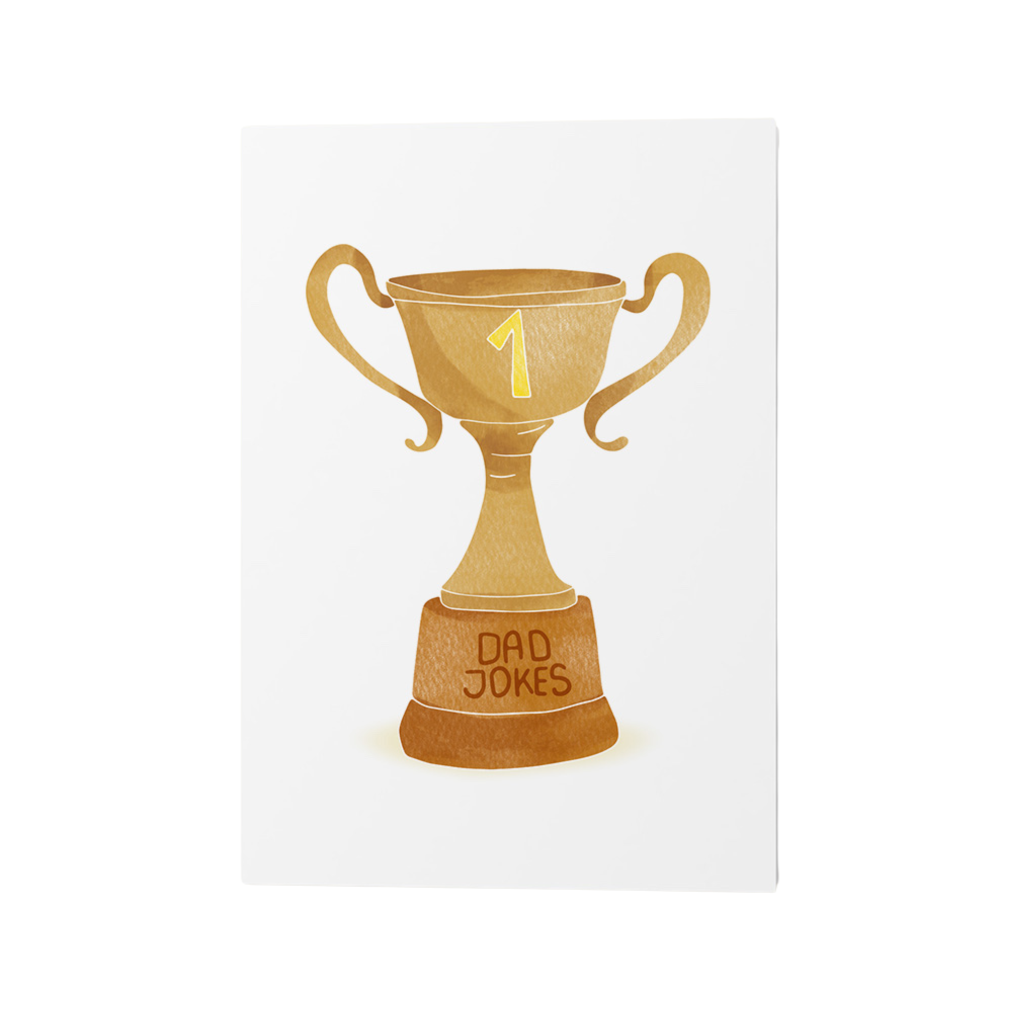 Dad jokes Wenskaart