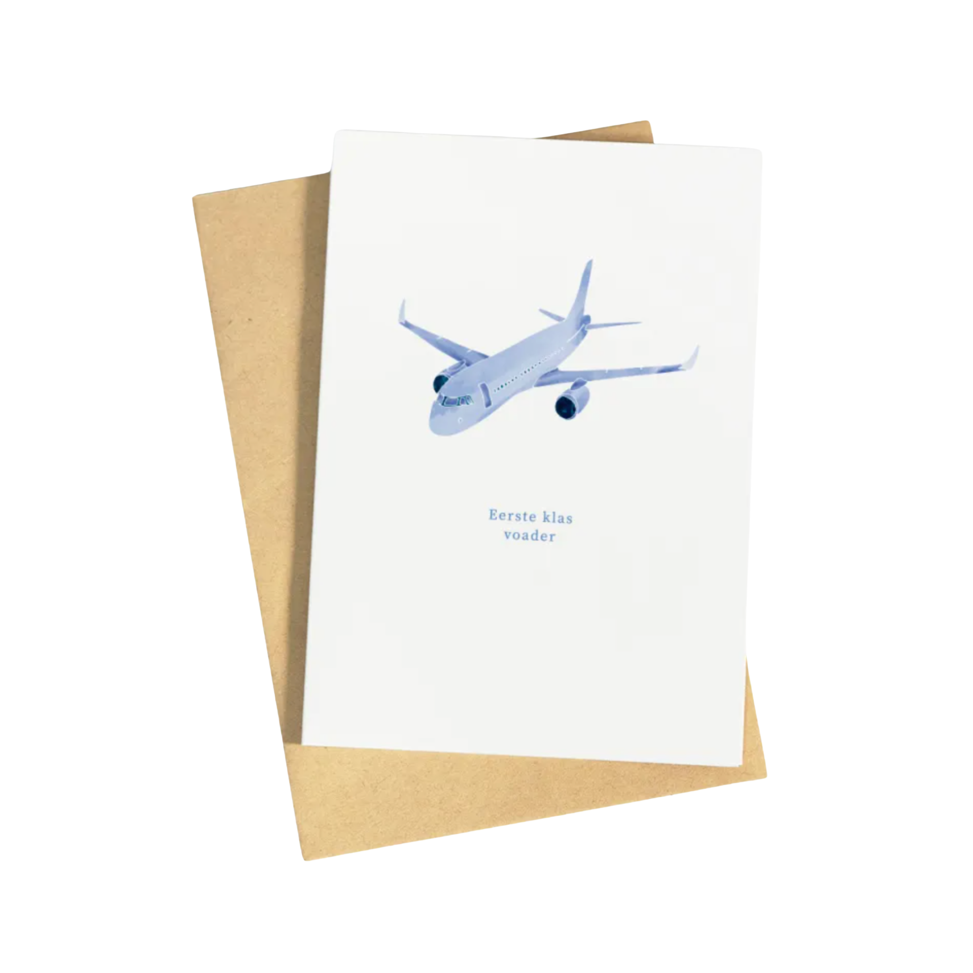 Eerste Klas Papa Wenskaart
