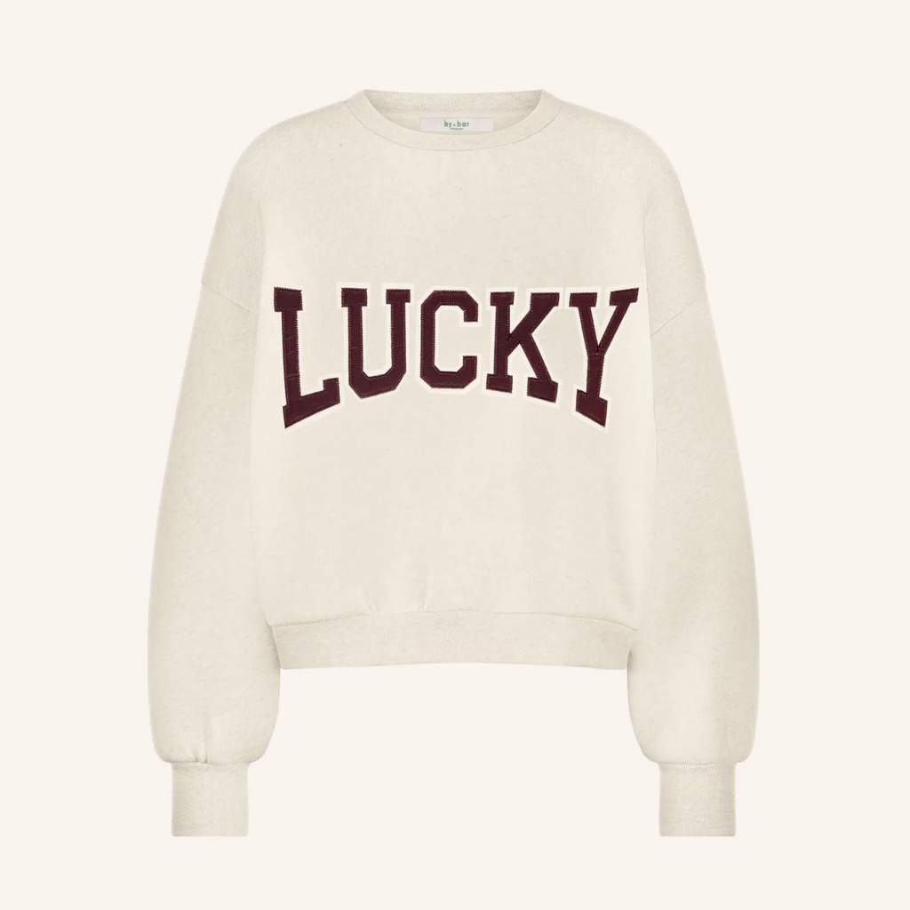 Bibi Patchwork Sweater Oyster