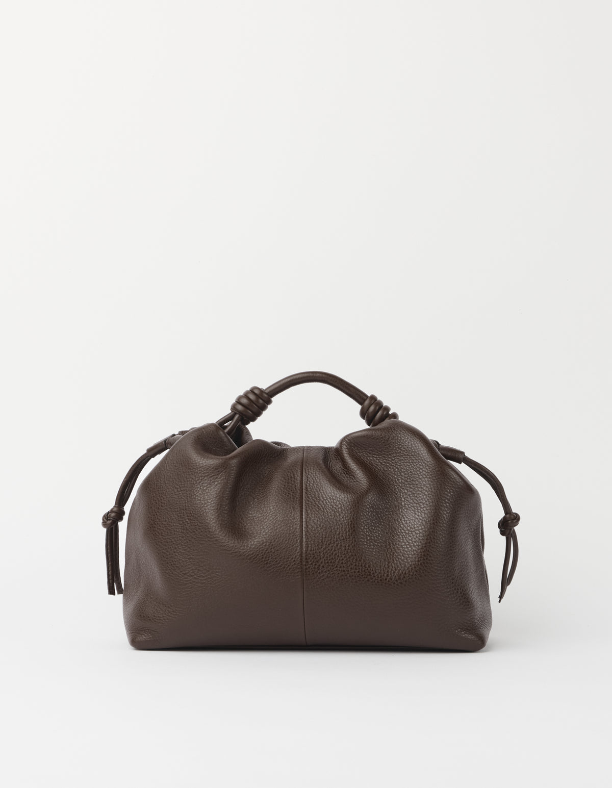 Kiki Midi Chocolate Soft Grain Leather