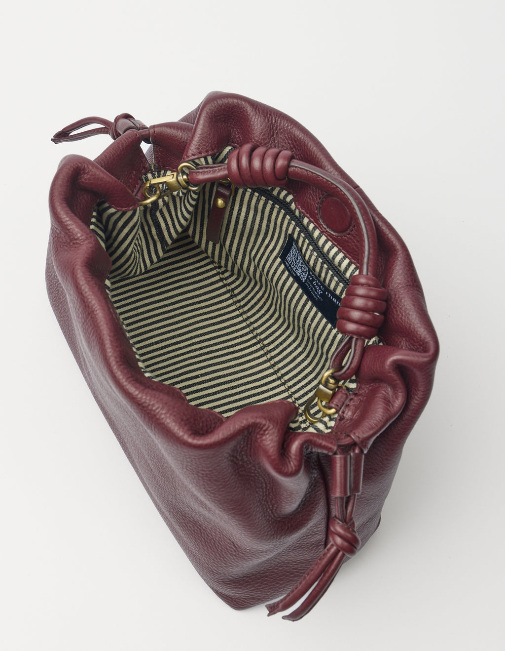 Kiki Midi Dark Cherry Soft Grain Leather