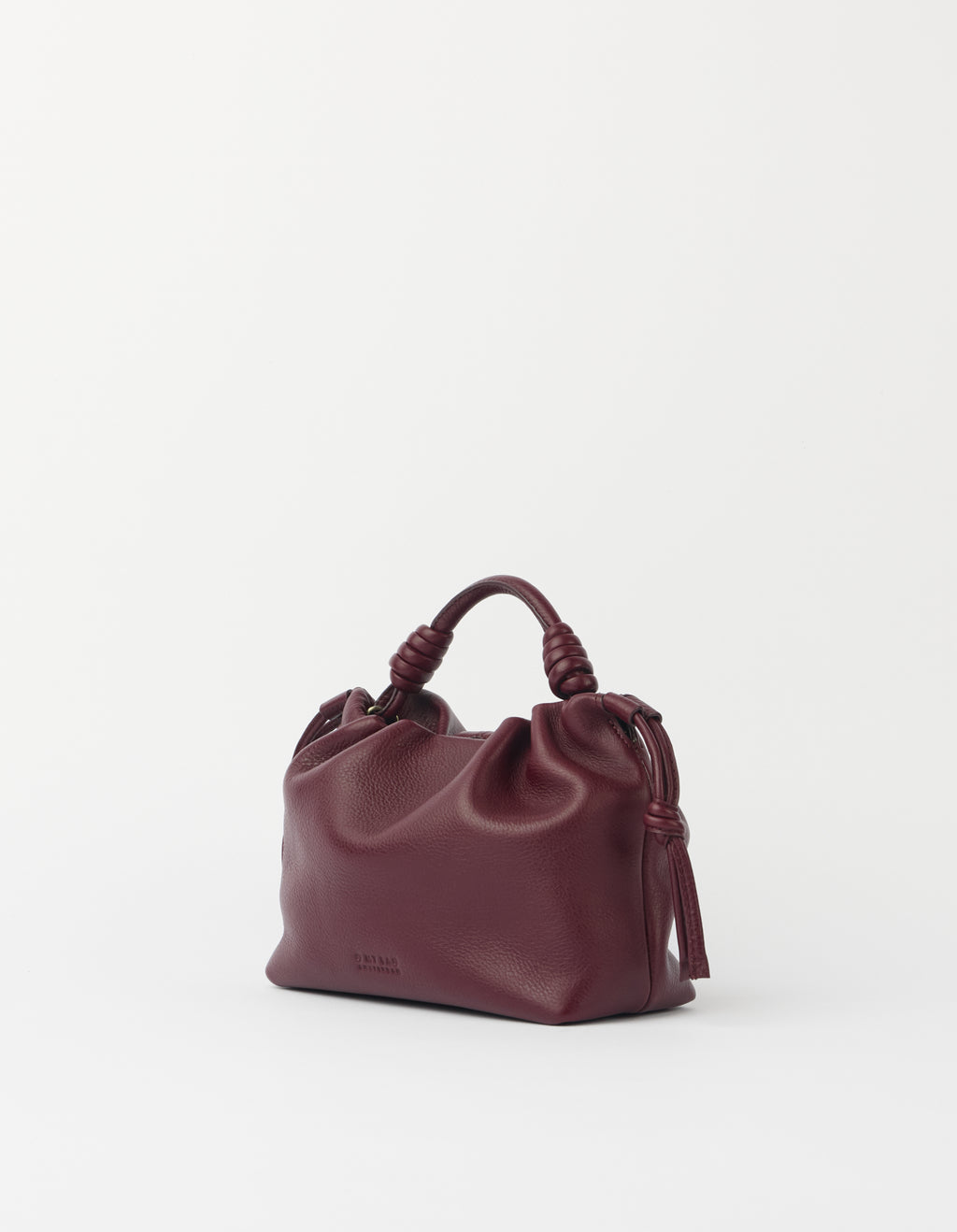 Kiki Mini Dark Cherry Soft Grain Leather