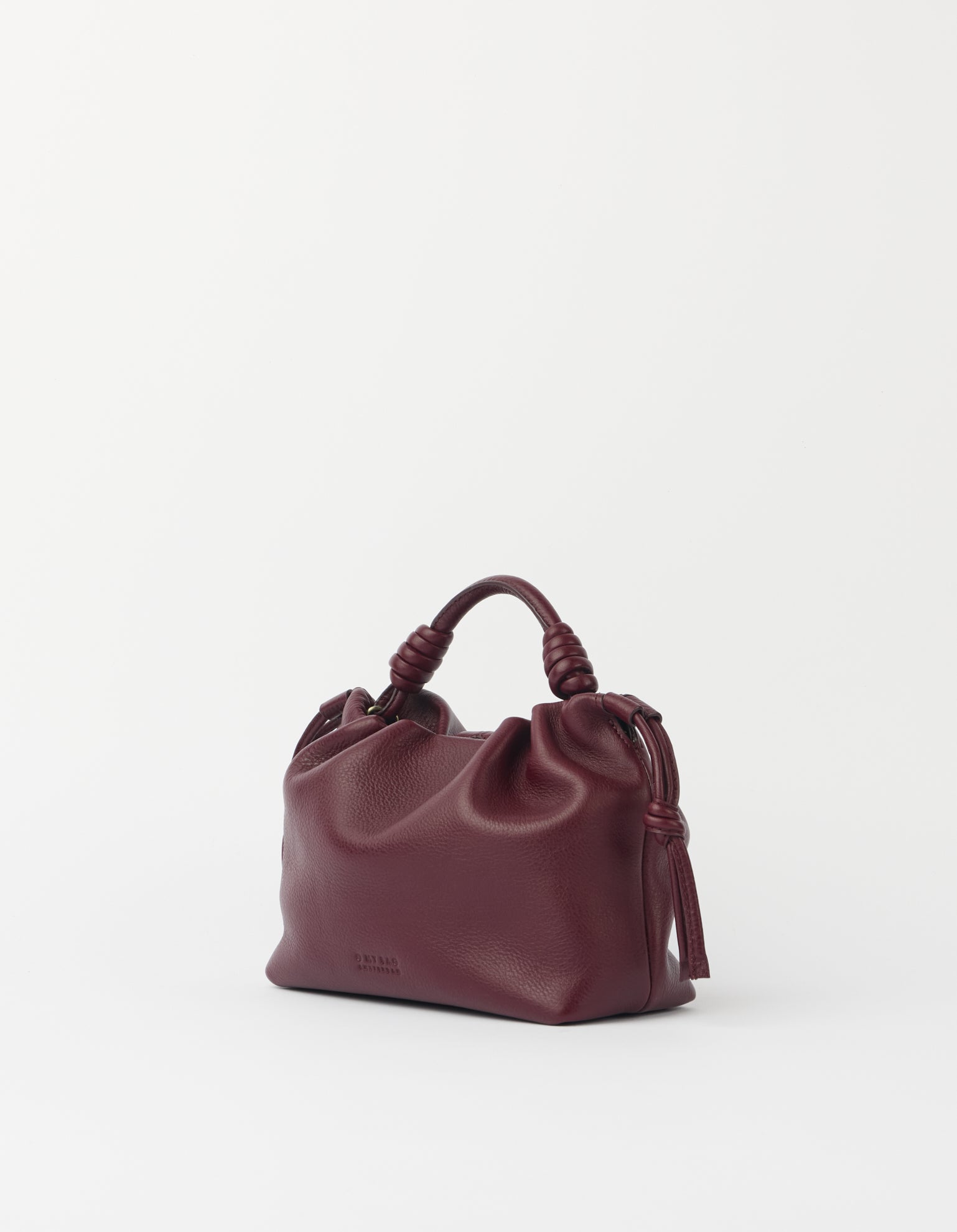 Kiki Mini Dark Cherry Soft Grain Leather