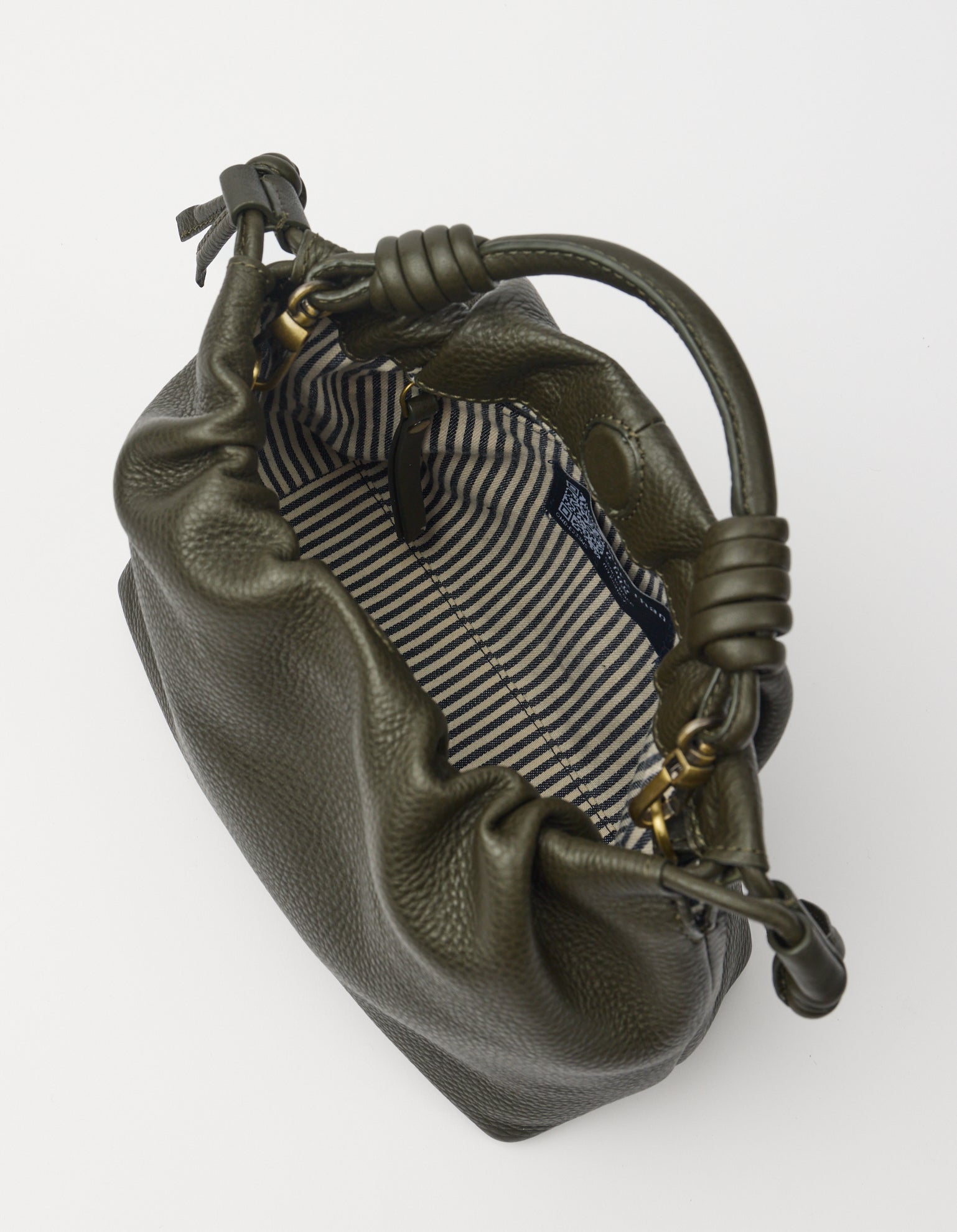 Kiki Mini Moss Soft Grain Leather
