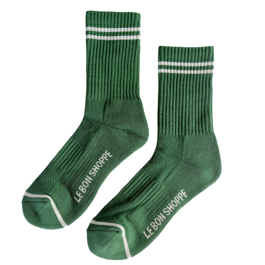 Boyfriend Socks Moss