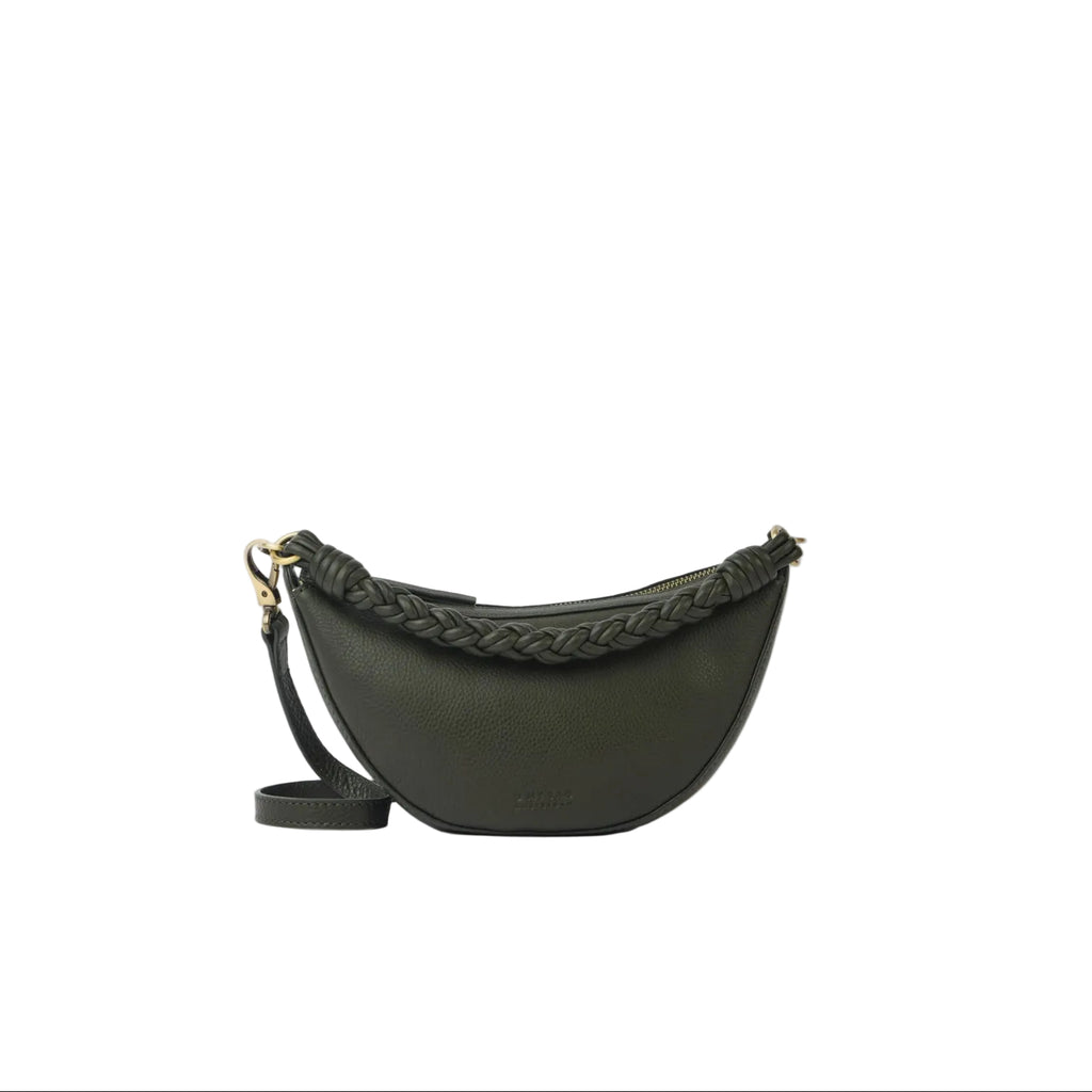 Leo Mini Moss Soft Grain Leather