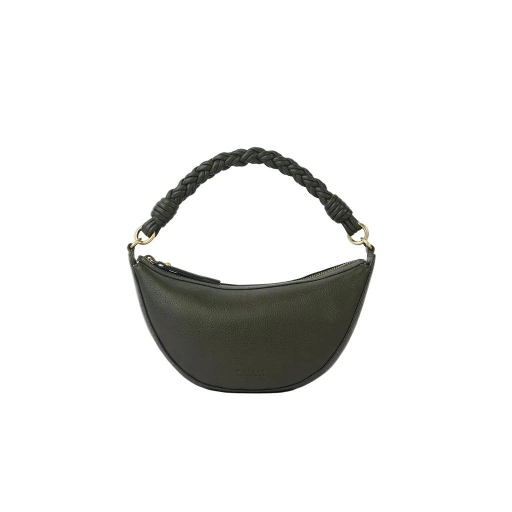 Leo Mini Moss Soft Grain Leather