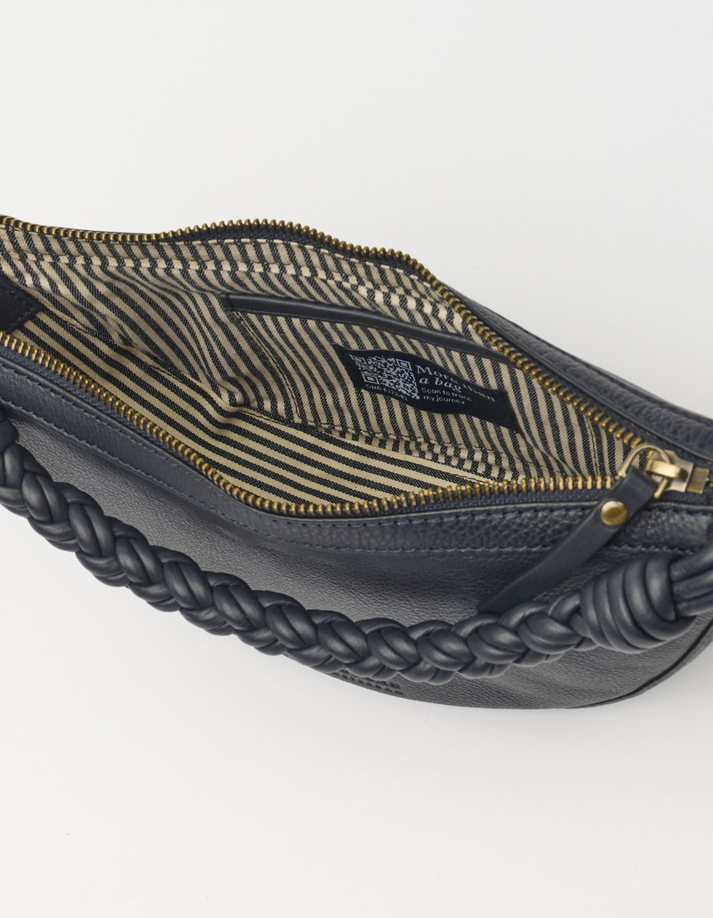 Leo Mini Universe Blue Soft Grain Leather
