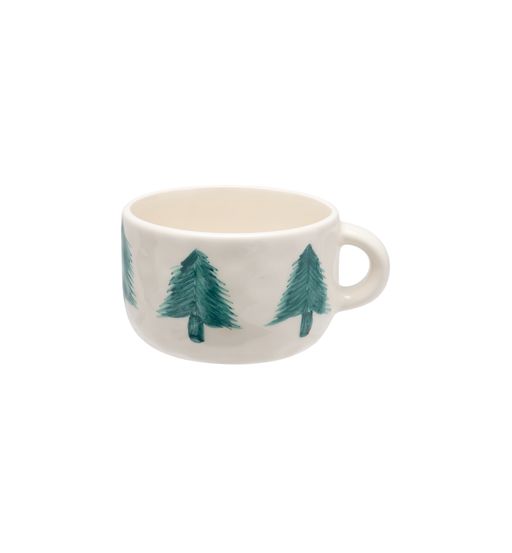 Christmas Forest Cappuccino Mug
