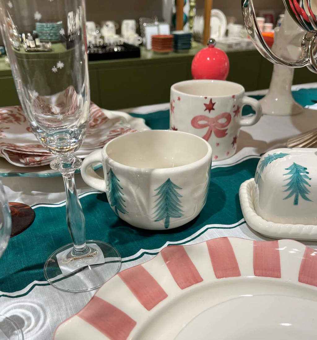 Christmas Forest Cappuccino Mug