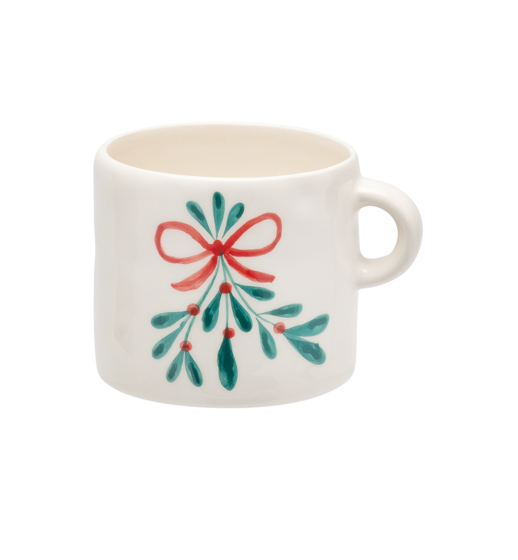 Mistletoe Mug Green