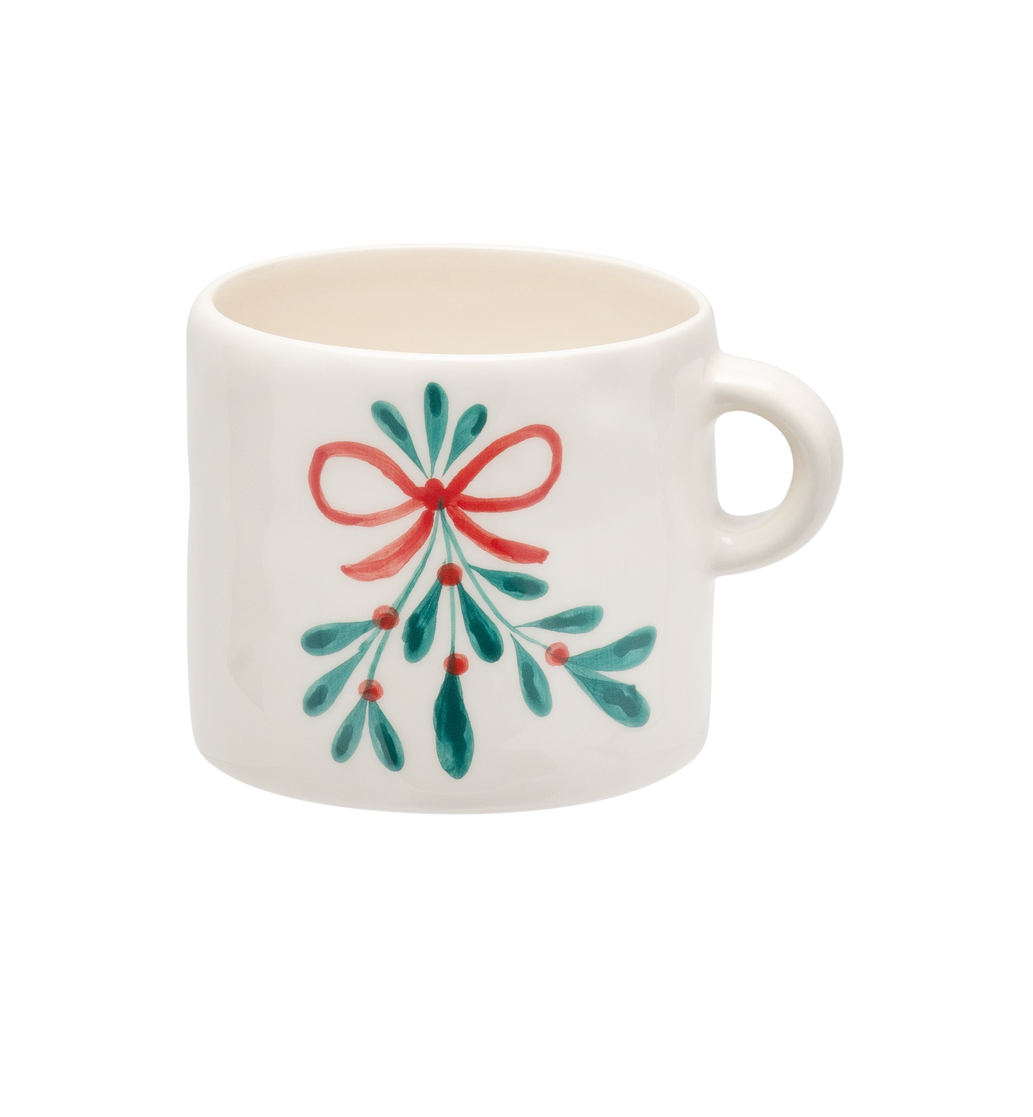 Mistletoe Mug Green