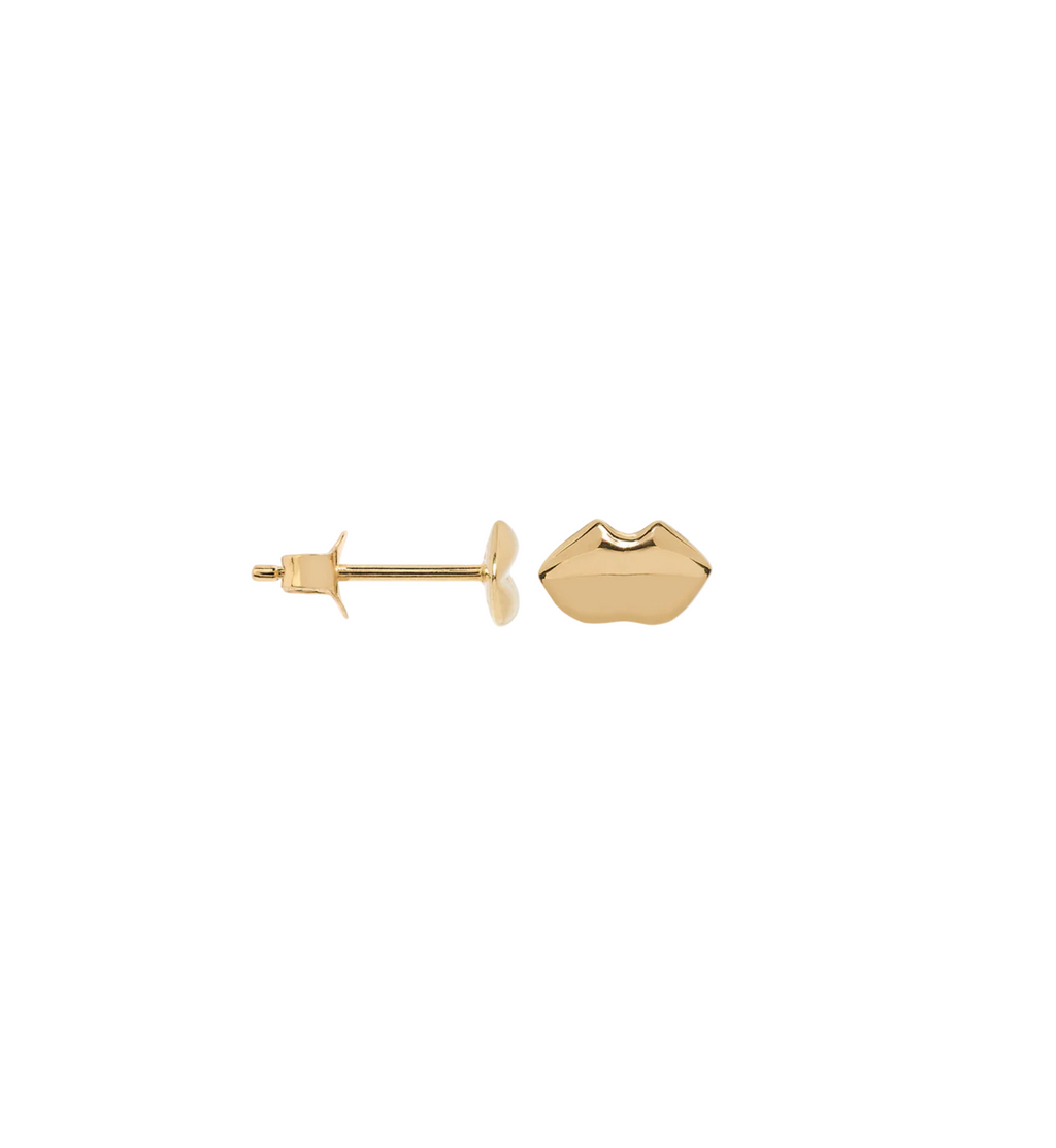 Single Bisou Stud Goud