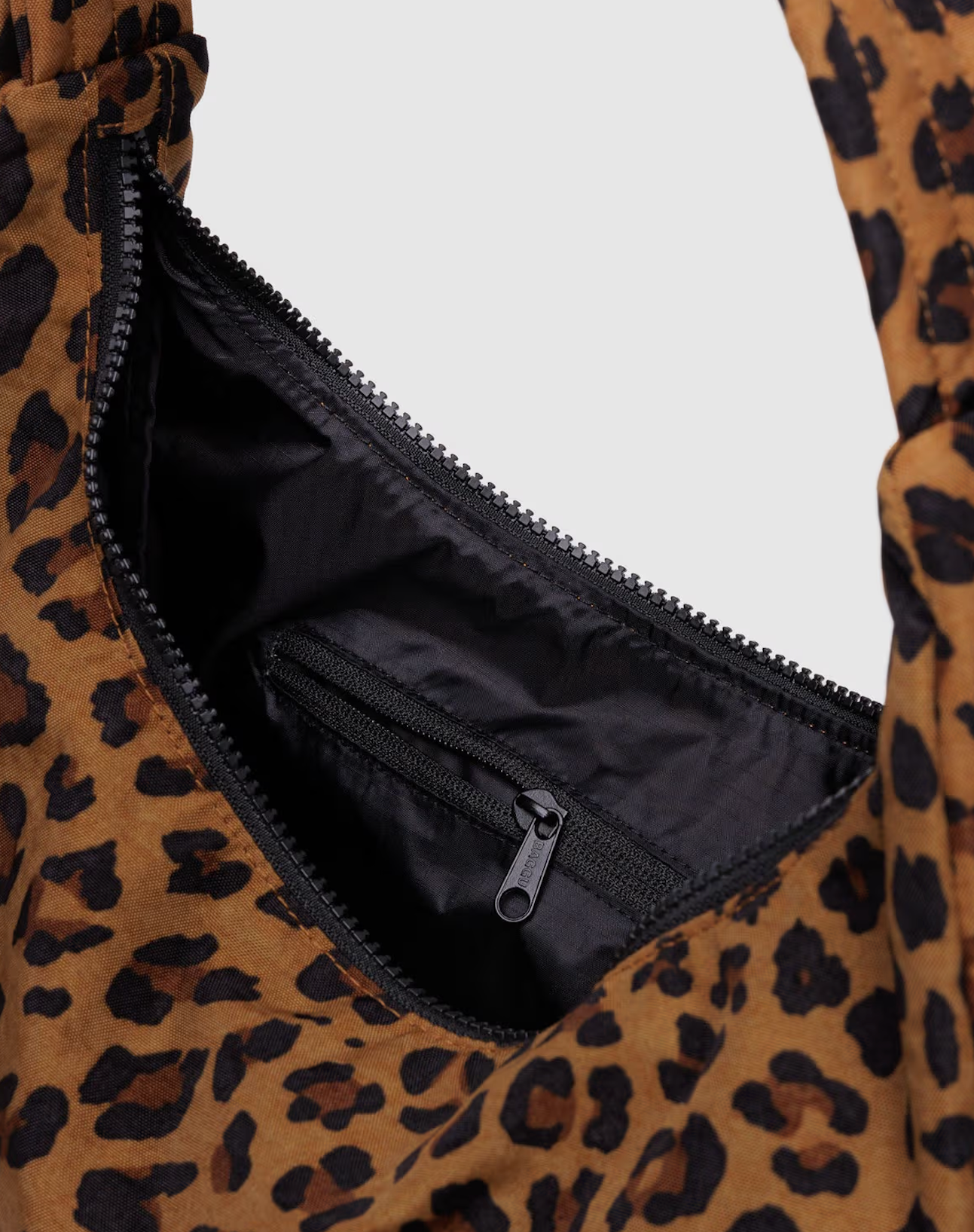 Nylon Schoudertas Leopard