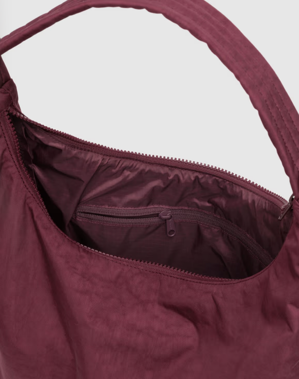 Nylon Schoudertas Mahogany