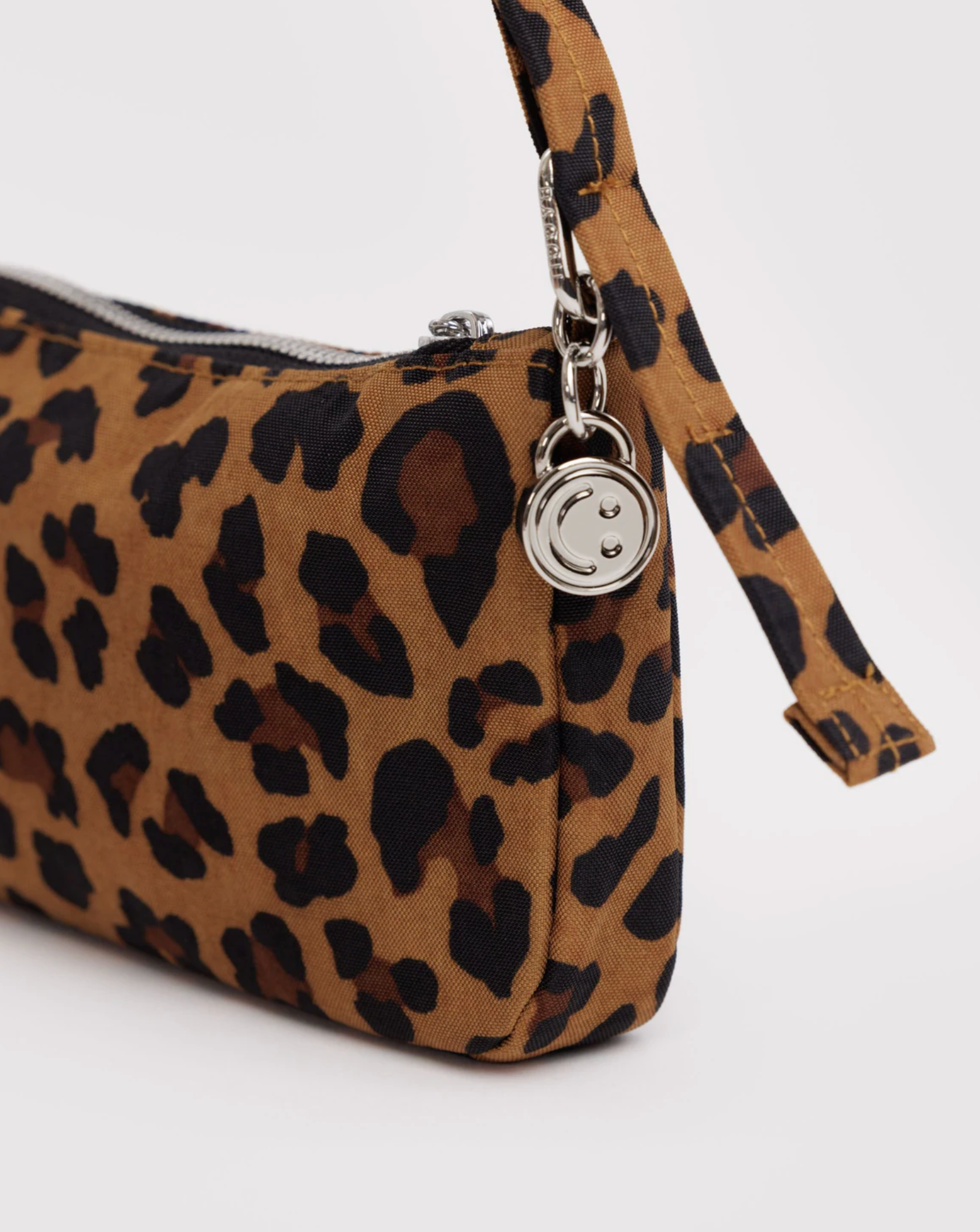 Nylon Pochette Leopard