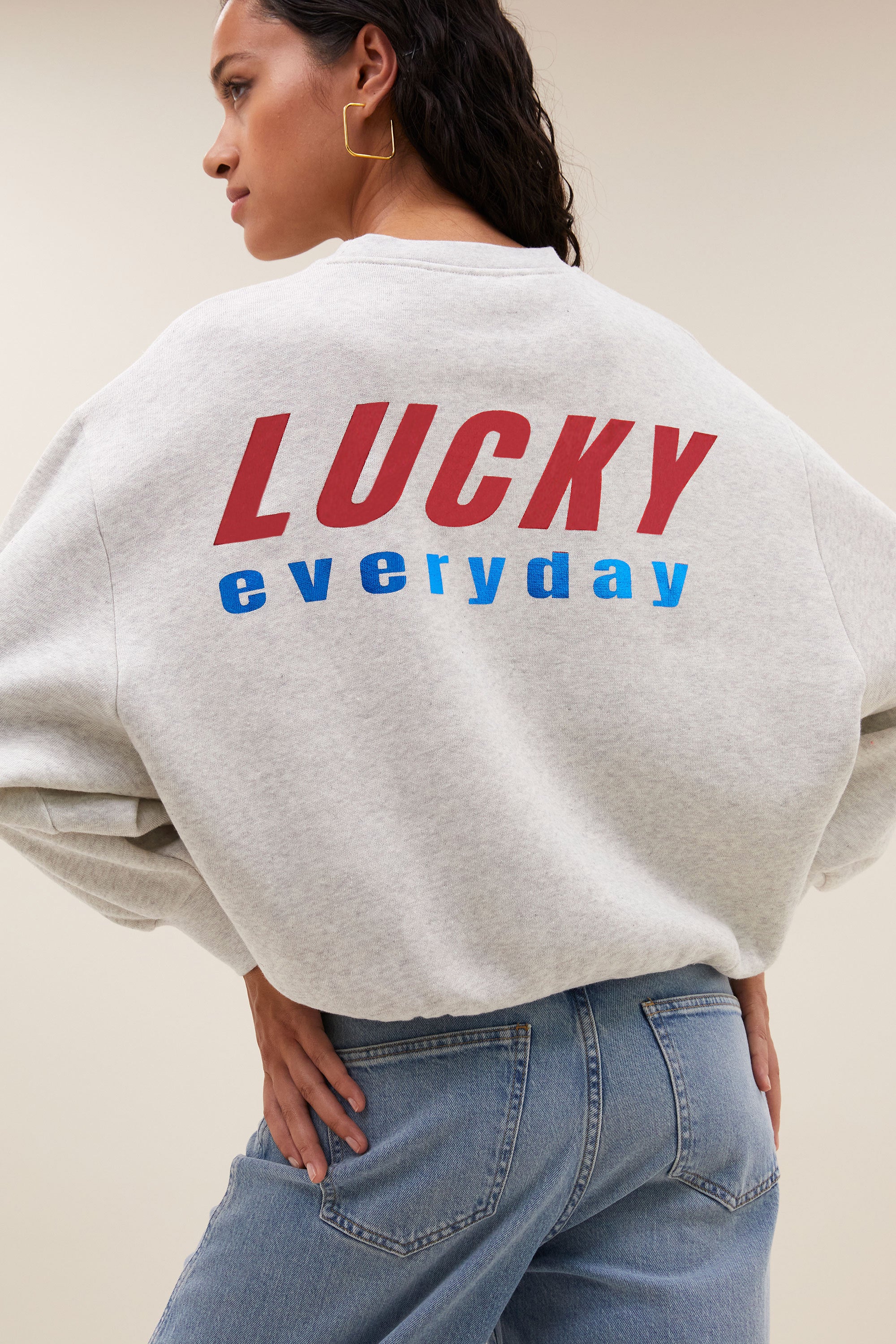 Bibi Lucky Everyday Sweater Grey Melee