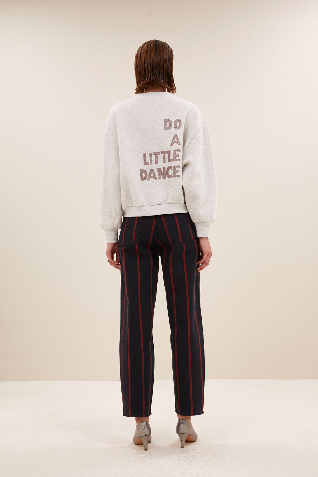 Bibi Sweater Dance Grey Mel.