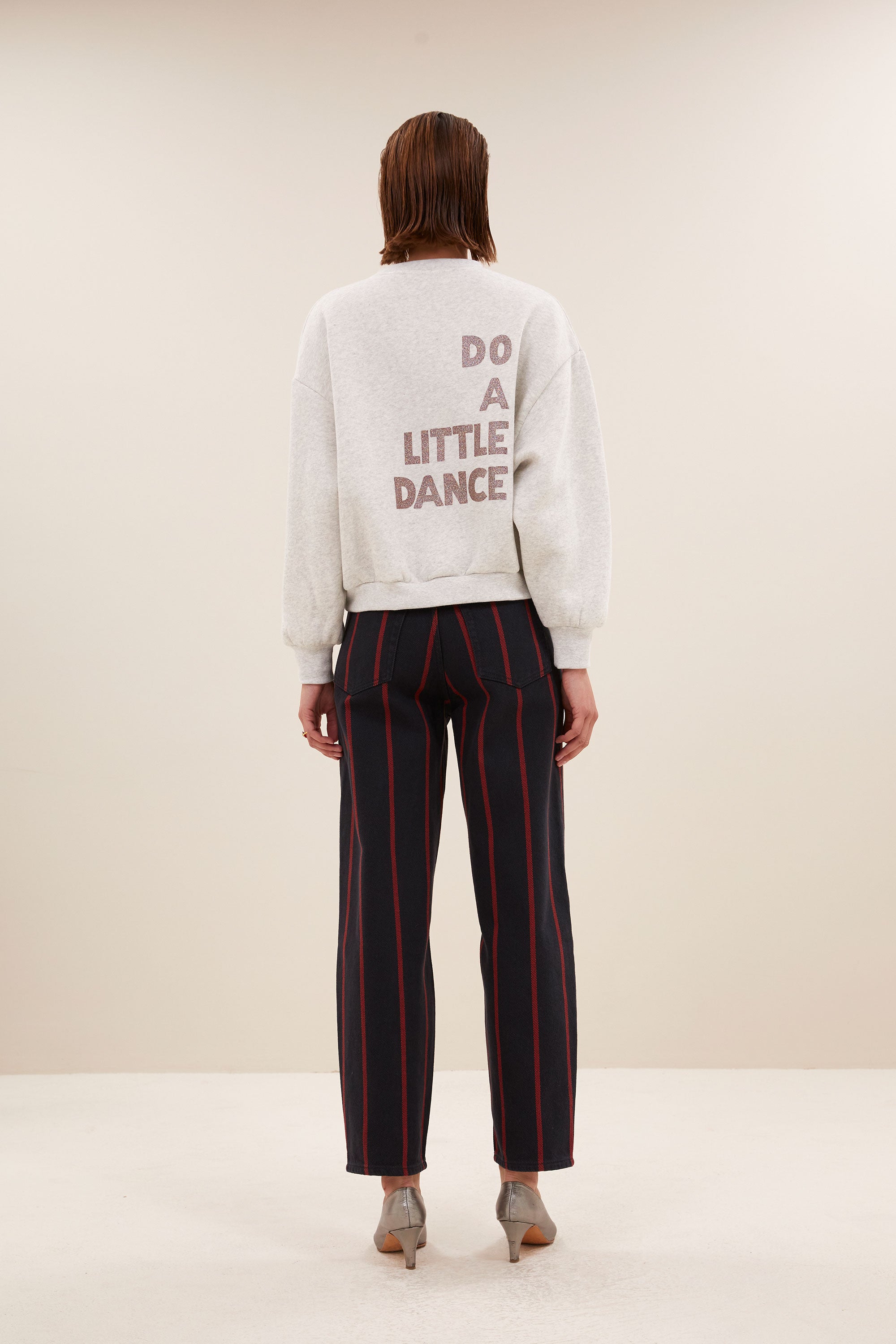 Bibi Sweater Dance Grey Mel.