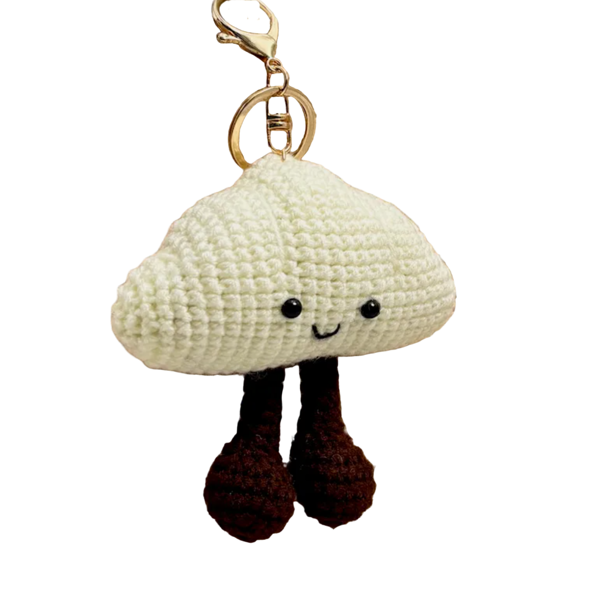 Crochet Cloud Bag Charm/Keychain