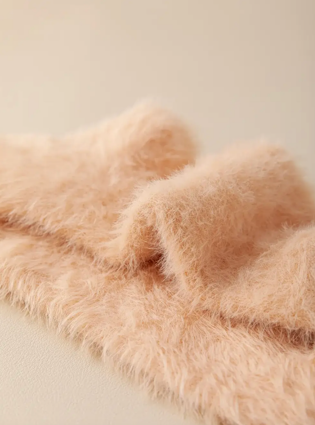 Fuzzy House Socks Rose