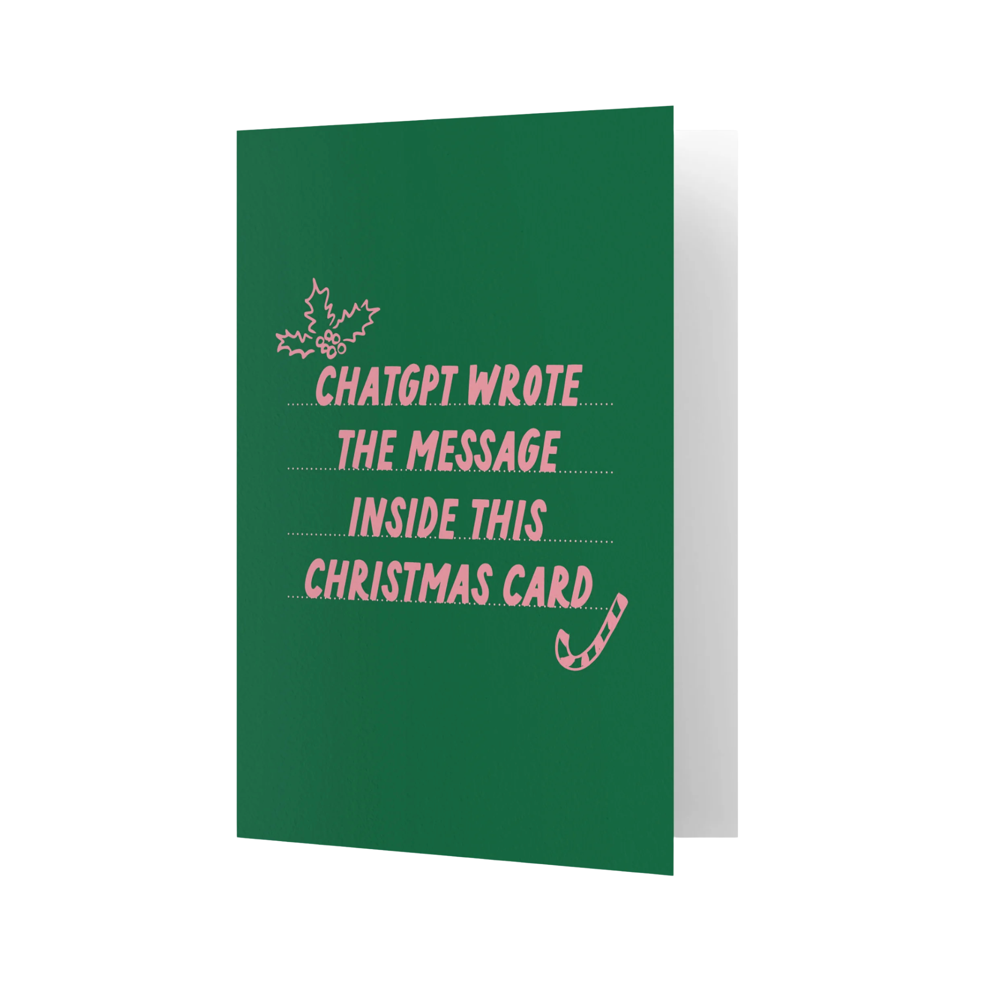 ChatGPT Xmas Wenskaart