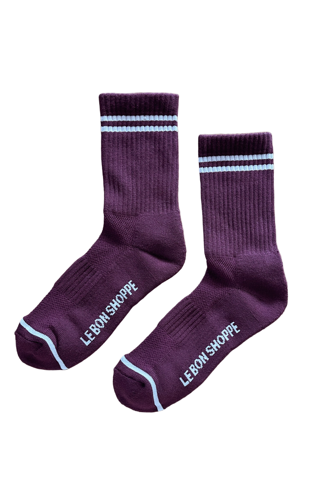 Boyfriend Socks Maroon