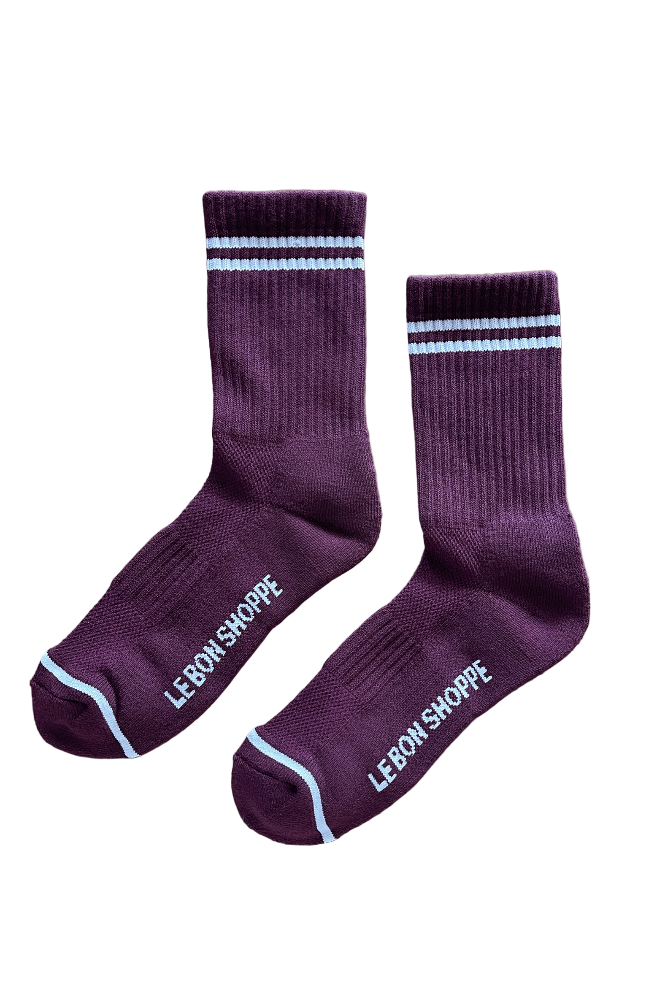 Boyfriend Socks Maroon