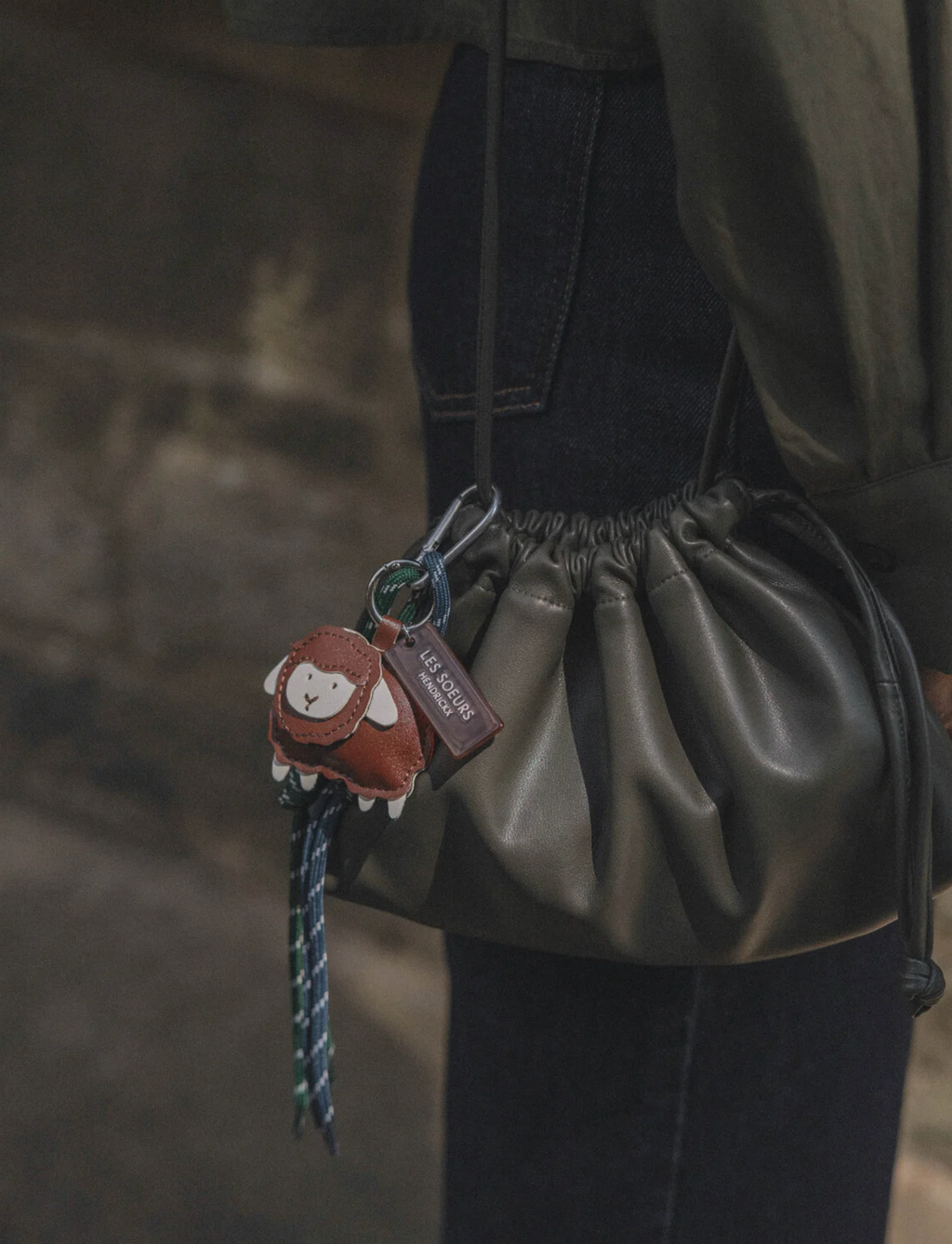 Carly Clutch Bag Khaki