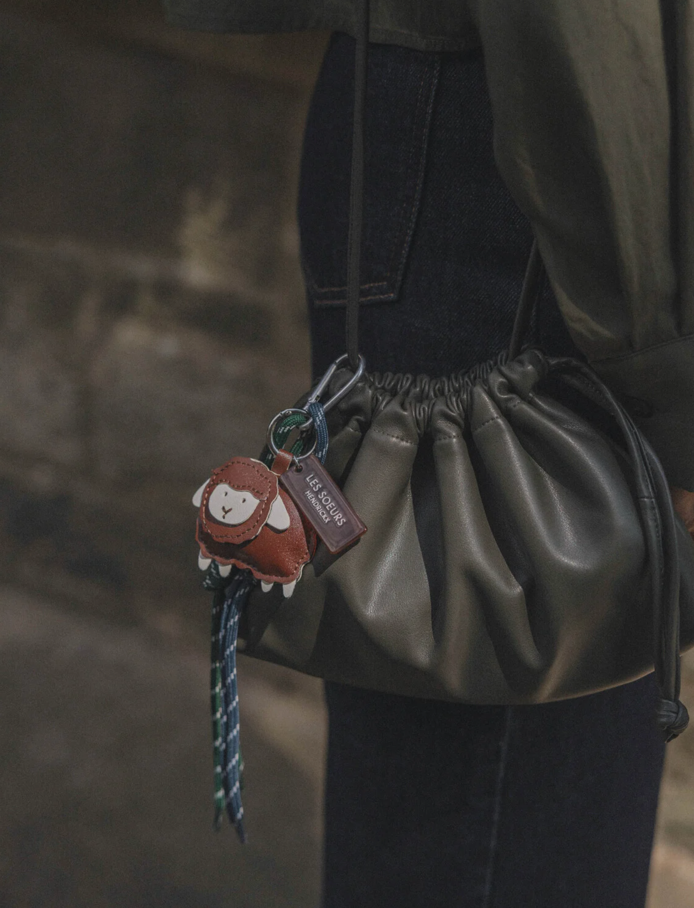 Carly Clutch Bag Khaki