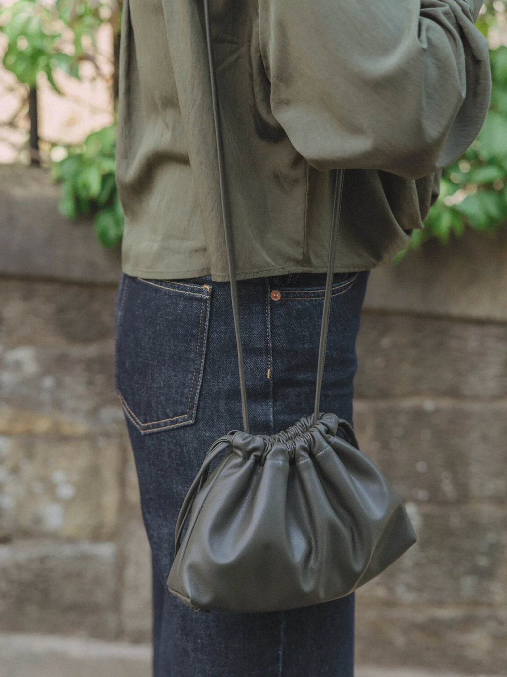 Carly Clutch Bag Khaki
