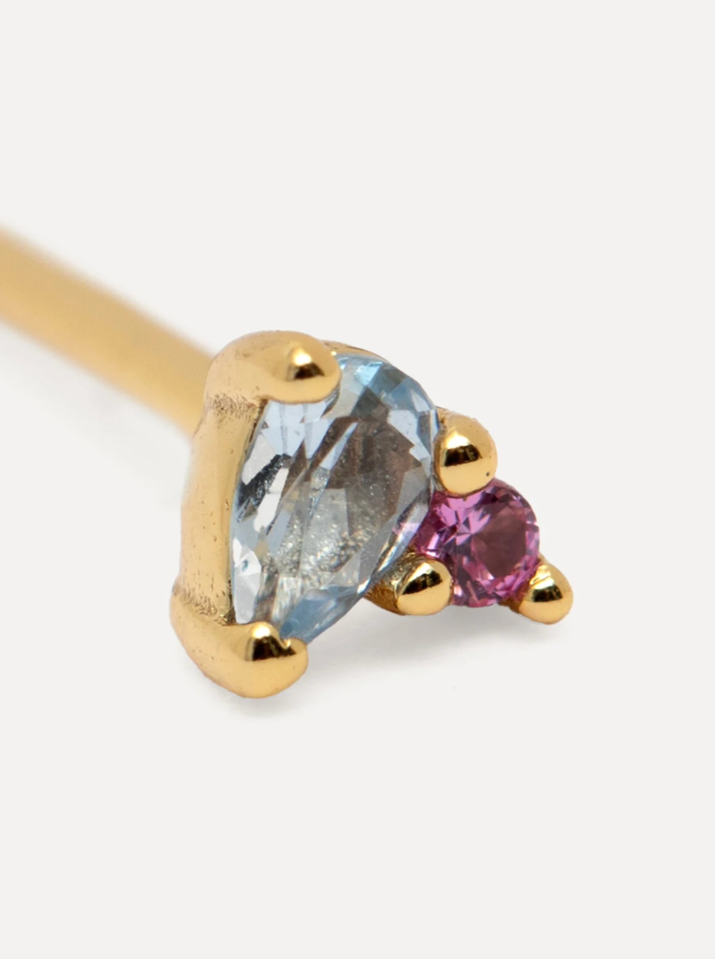 Jolie Mix Blue Pink Stud Earring