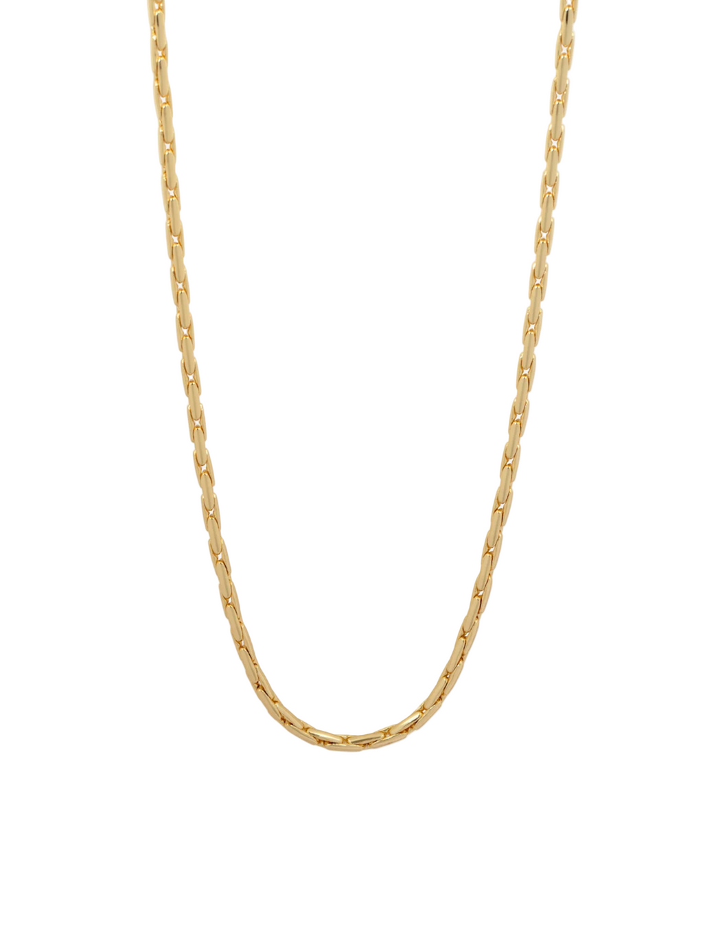 Rana Linked Snake Ketting Goud