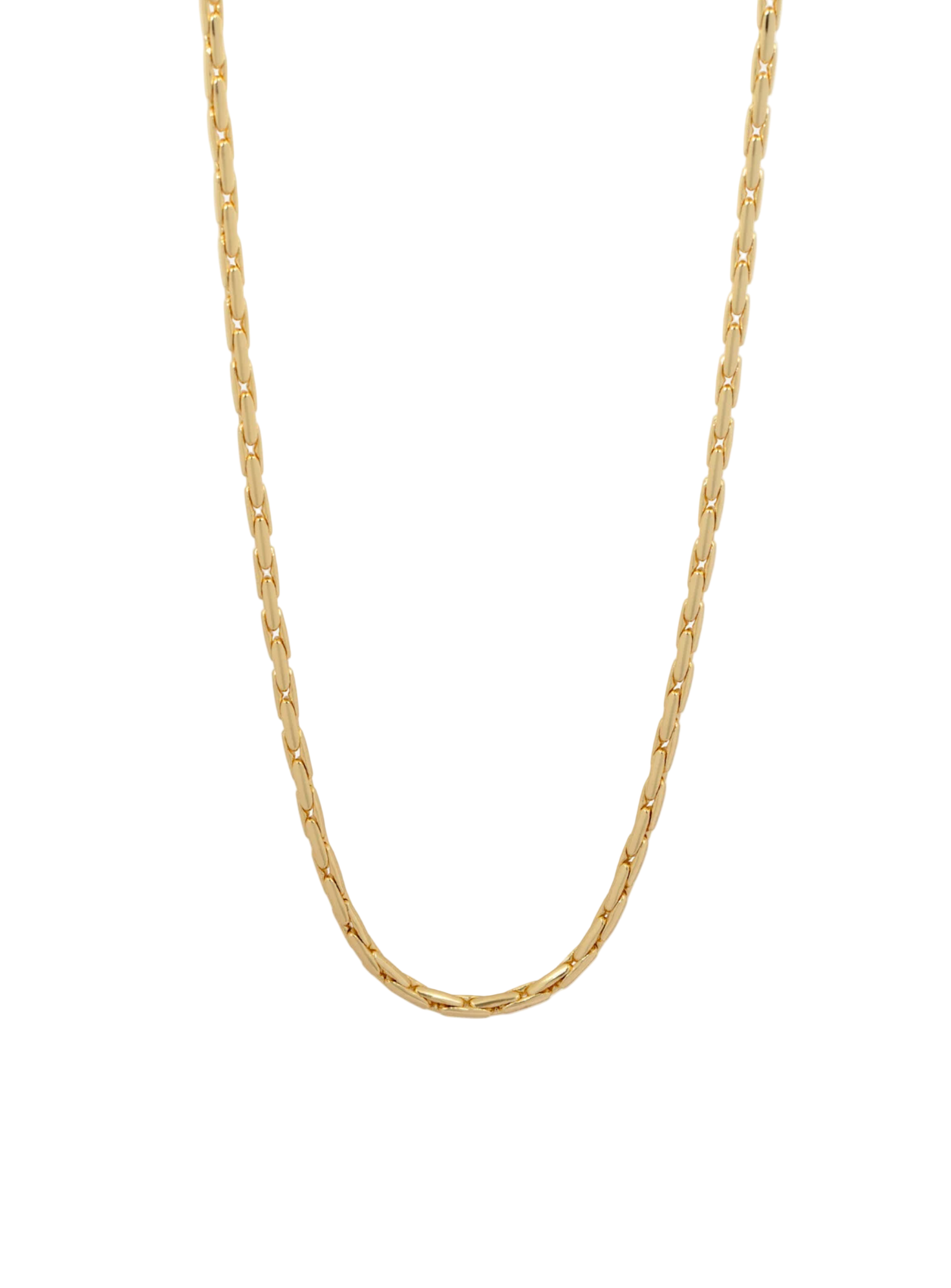Rana Linked Snake Ketting Goud