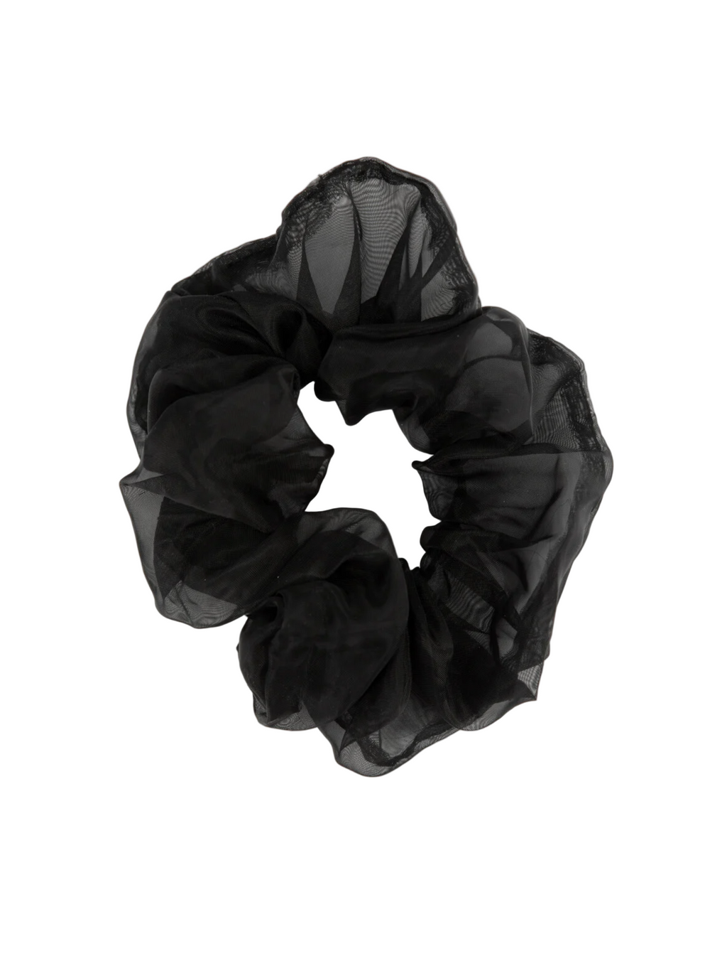 Organza Scrunchie Zwart