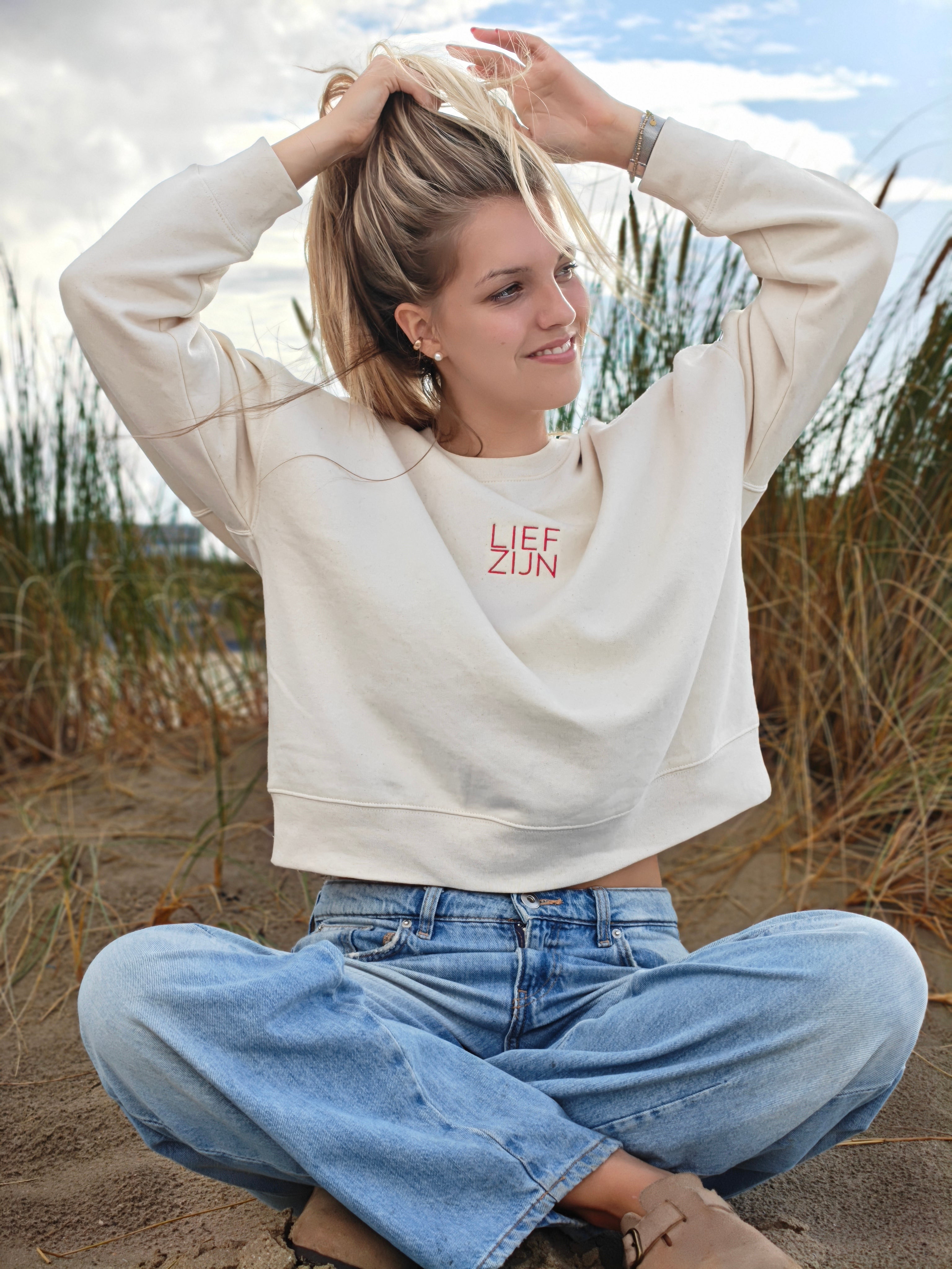 Lief Zijn Sweater Natural