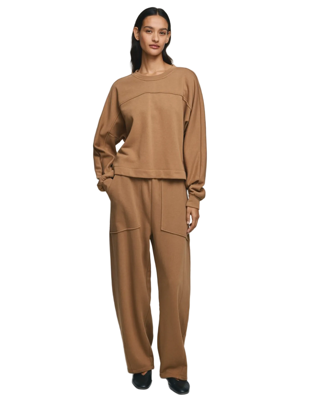 Briena Pocket Sweat Pants Toasted Coconut