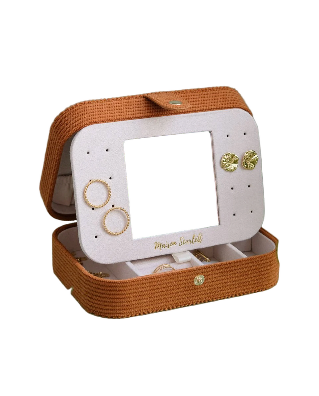 Brigitte Juwelendoos Camel Velours