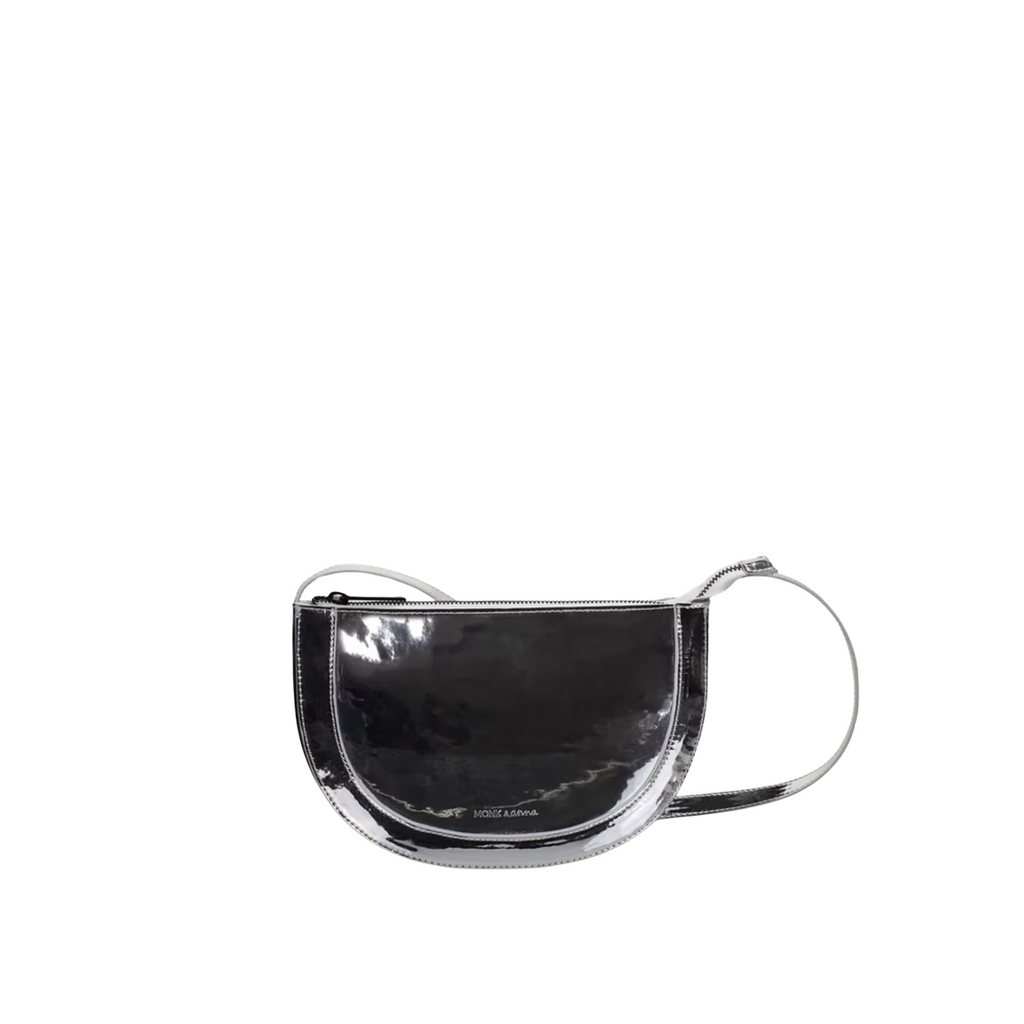 Farou Half Moon Bag Silver