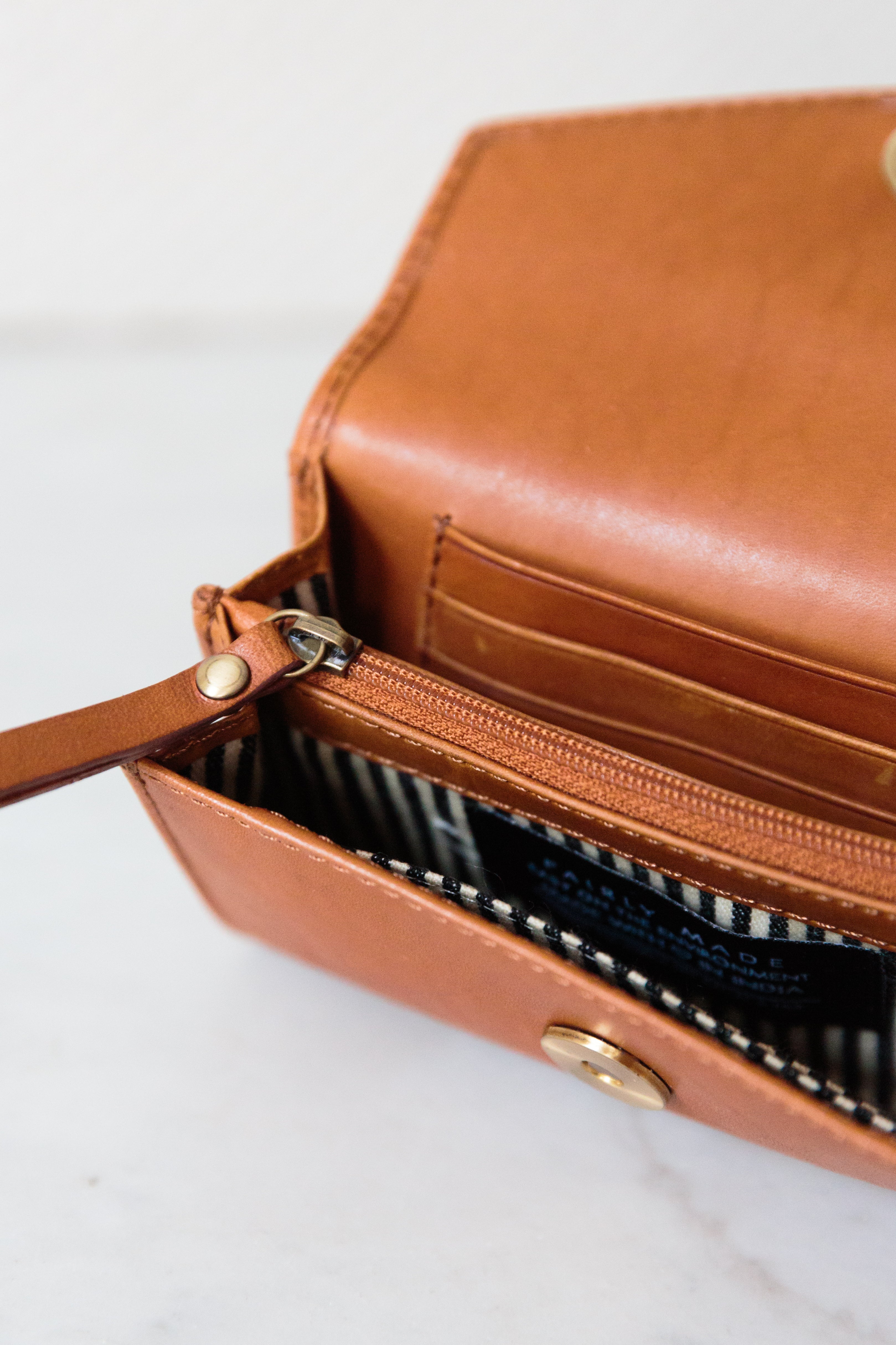 Jo's Purse Cognac Leather