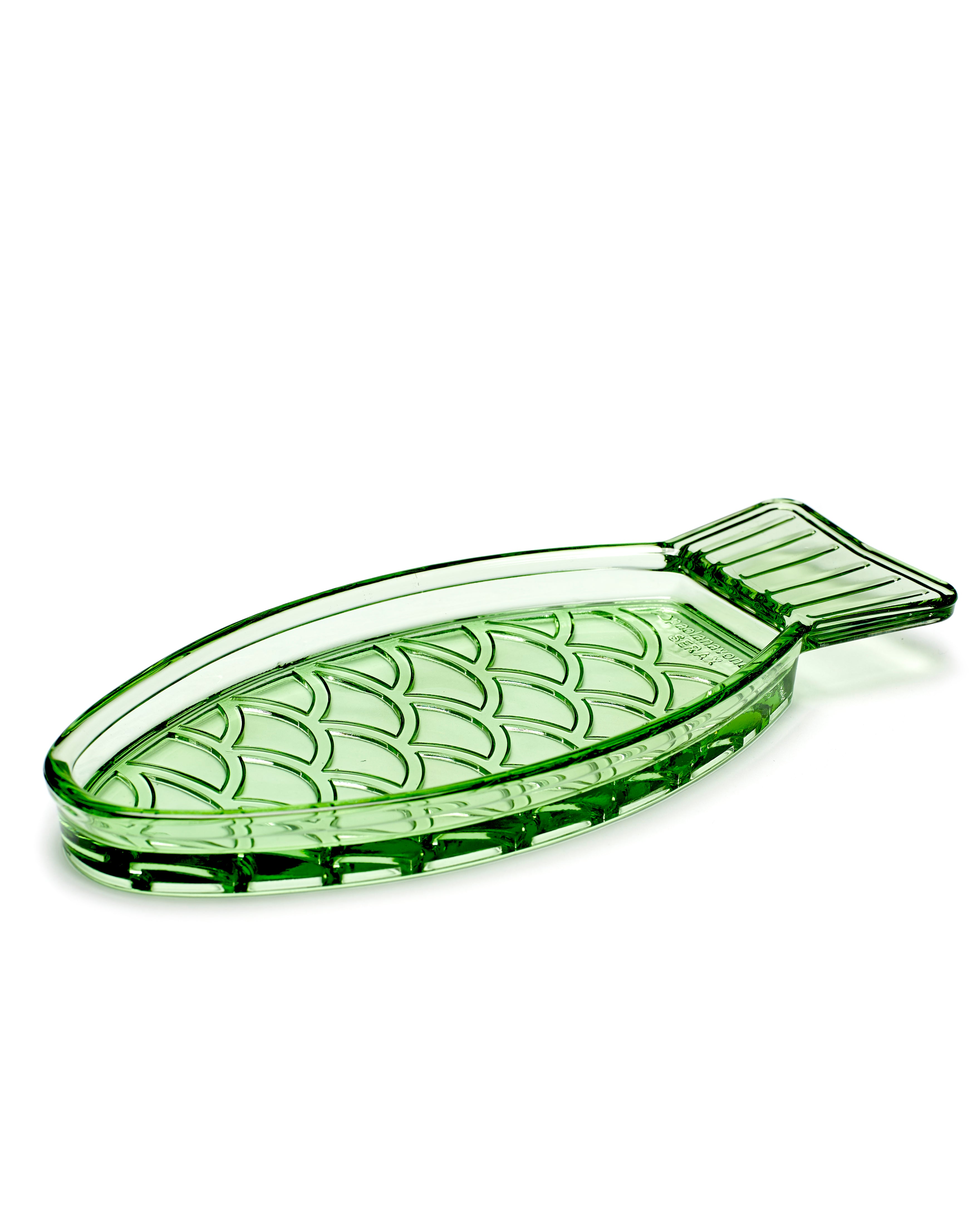 Green Fish Serving Dish