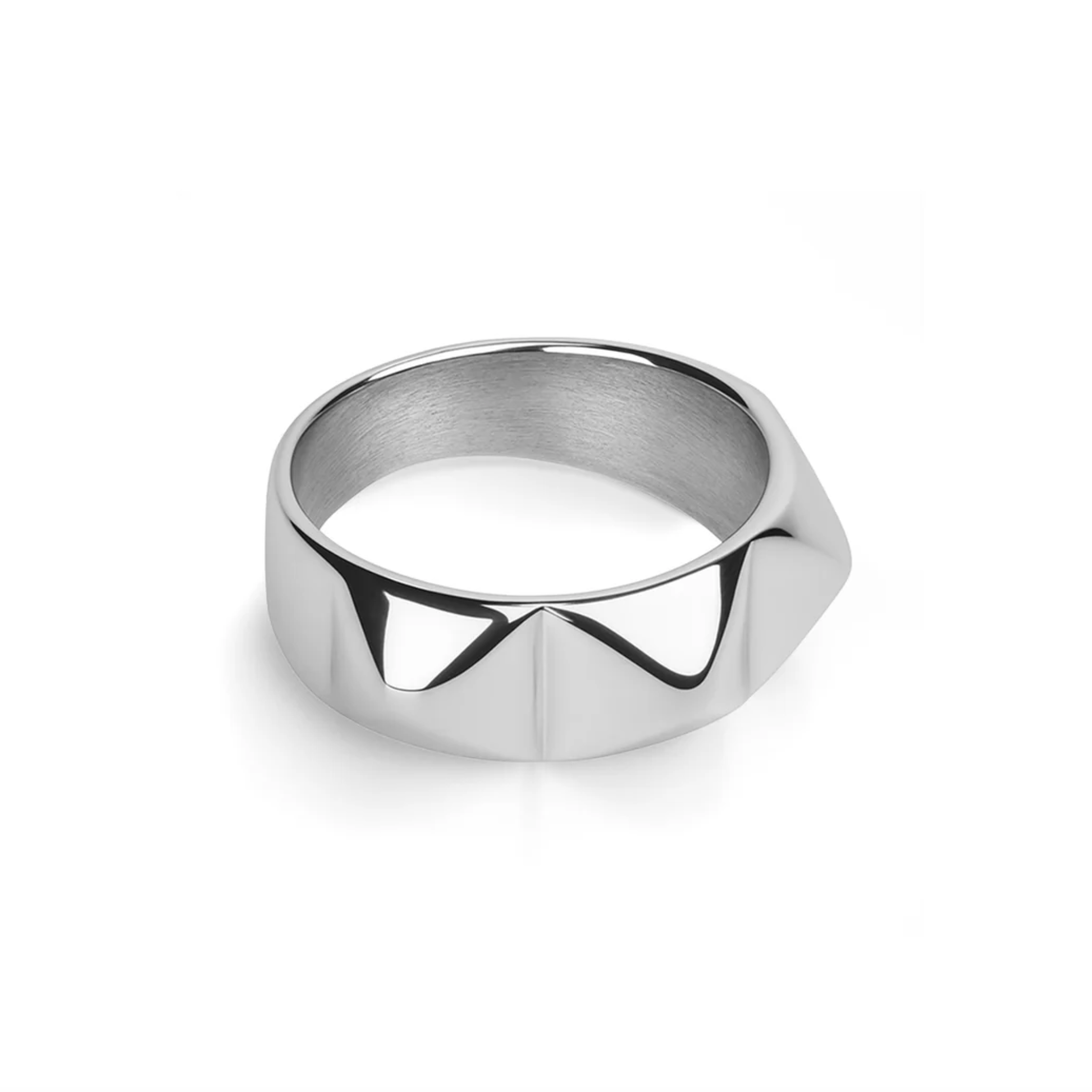 Ru Spike Ring Silver