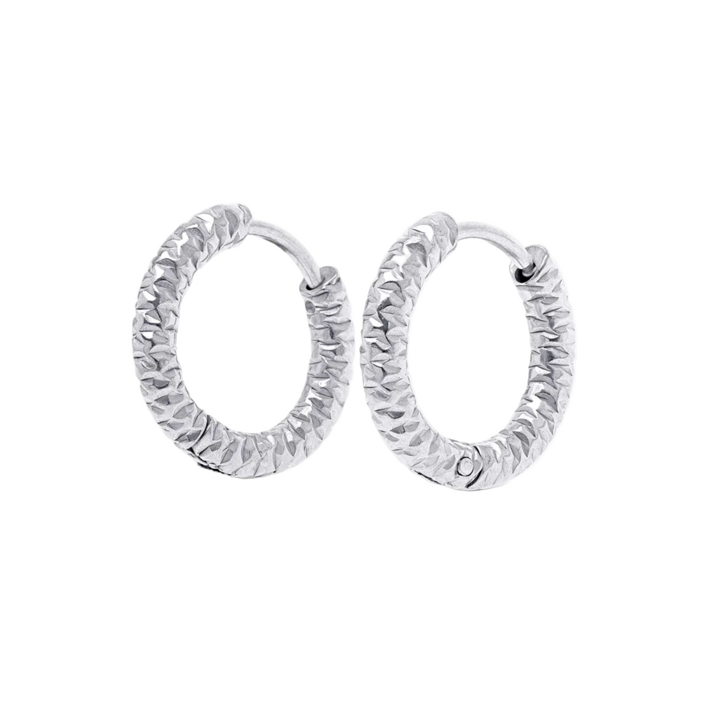 Torun Hoop Earrings Silver