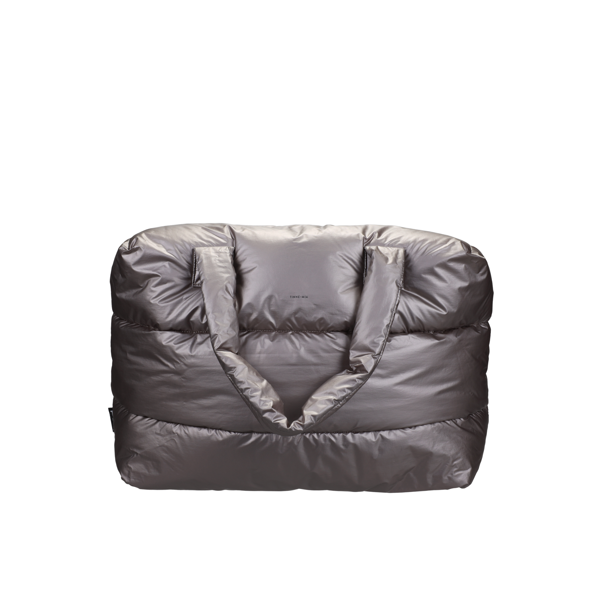 Camill Puffy Weekendtas Greige Gold