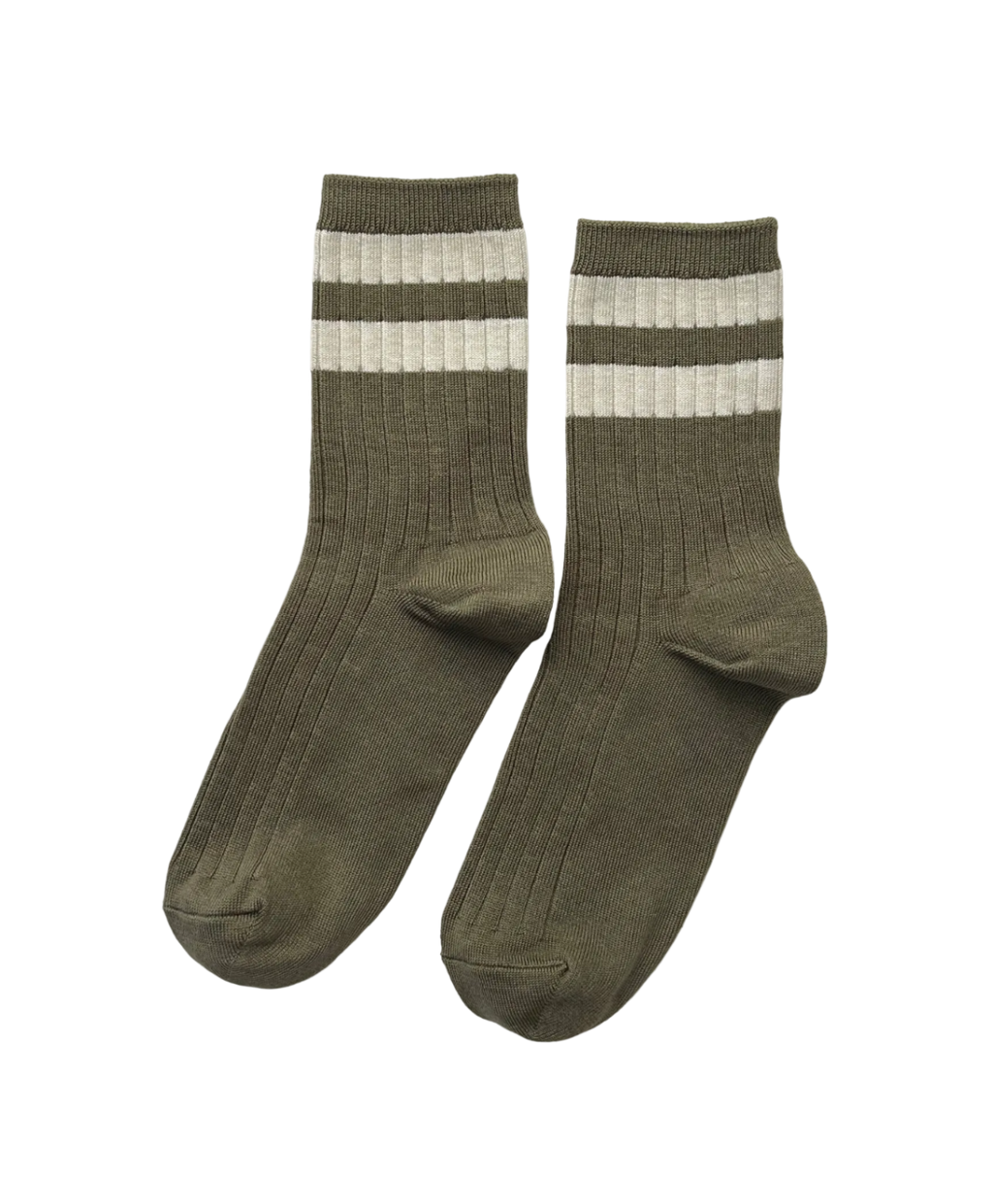 Her Varsity Socks Fern