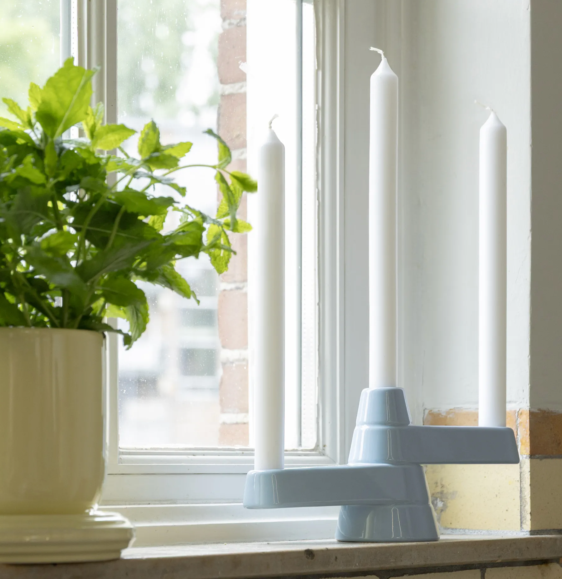 Kaarsenhouder Brute Blue