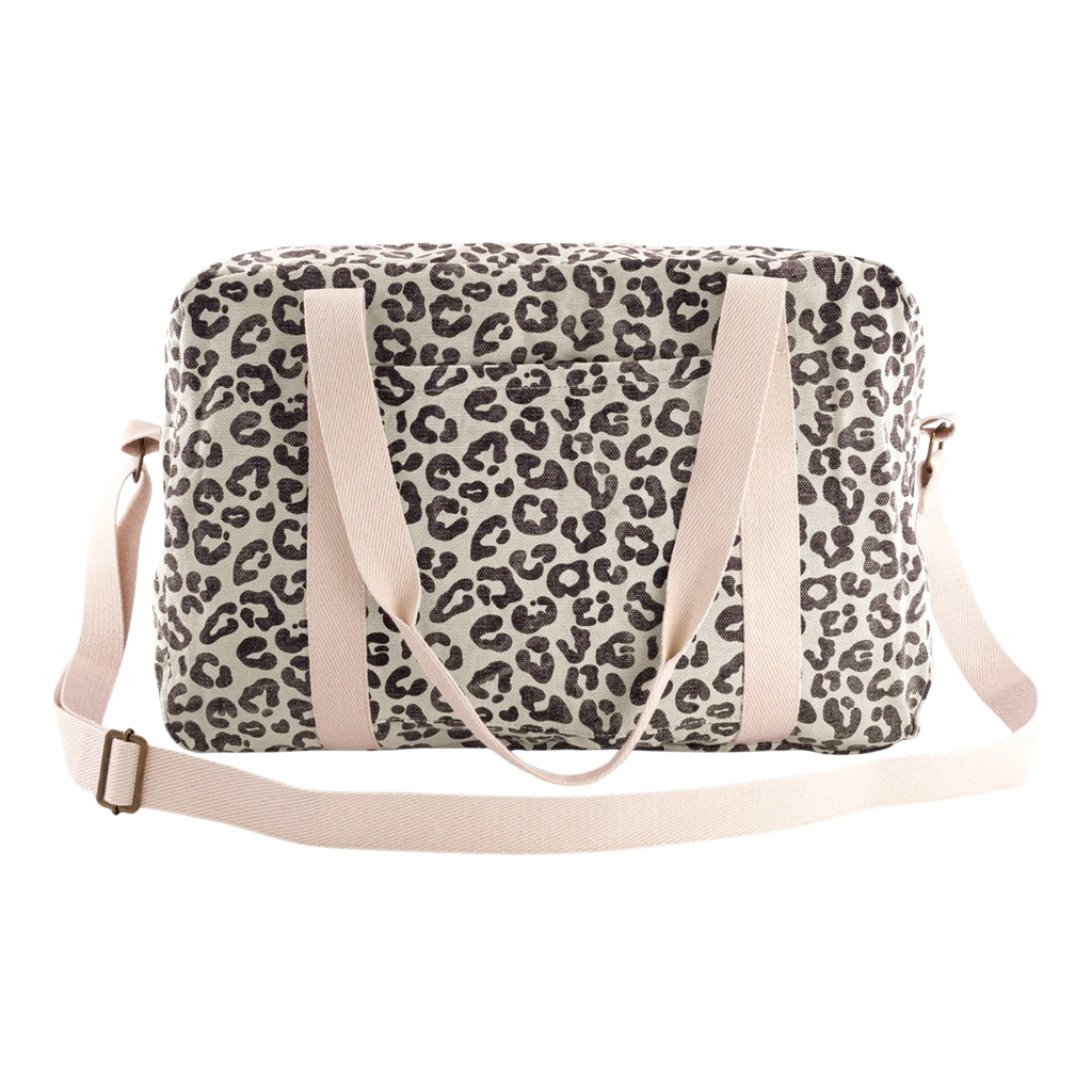 Raphael Weekend Bag Greige Leopard