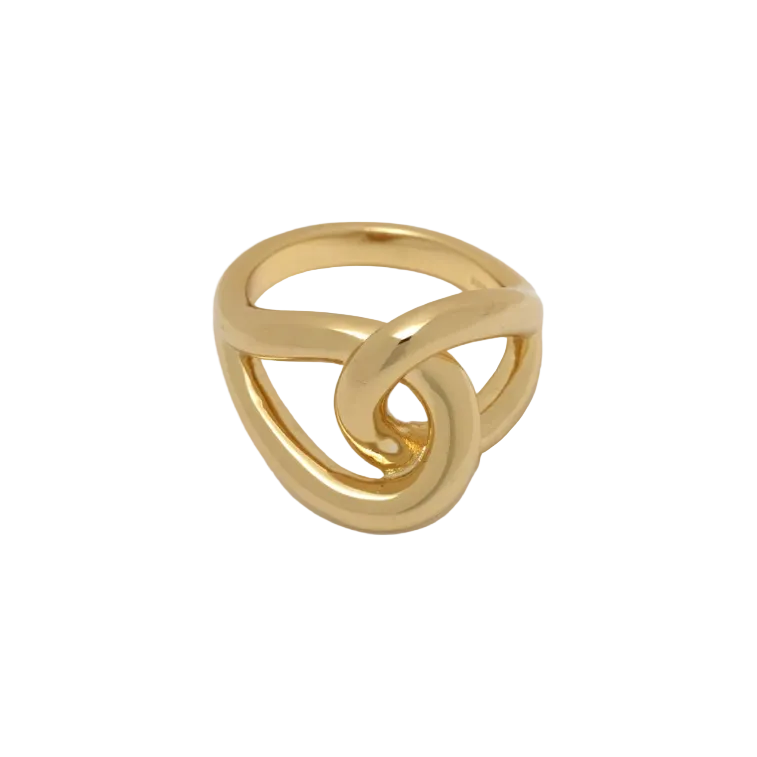 Claire Knot Ring Goud