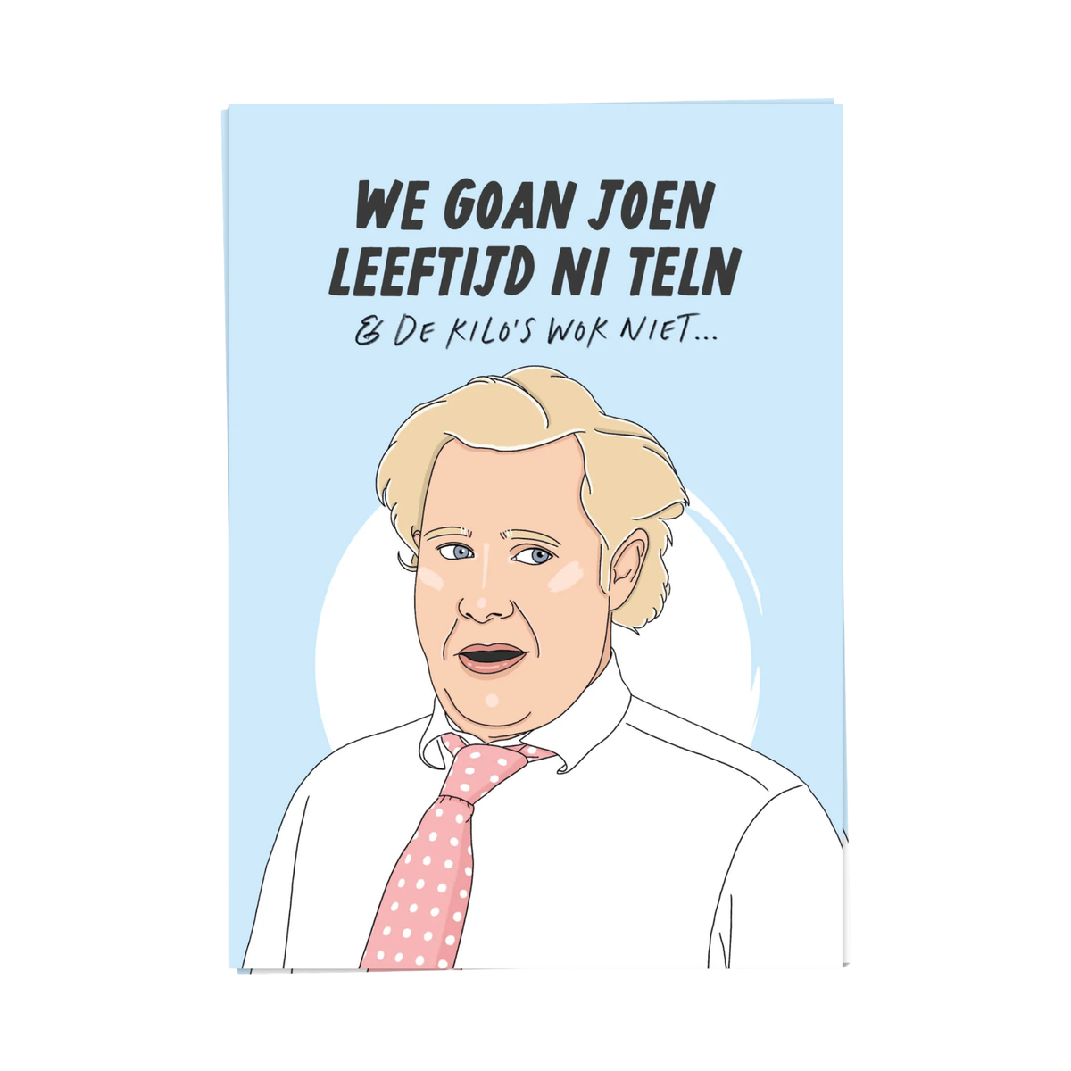 Leeftijd Ni Teln Wenskaart