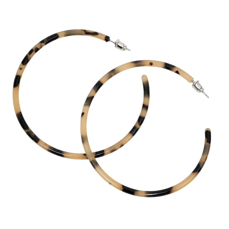 Maya Set Oorringen Light Tortue